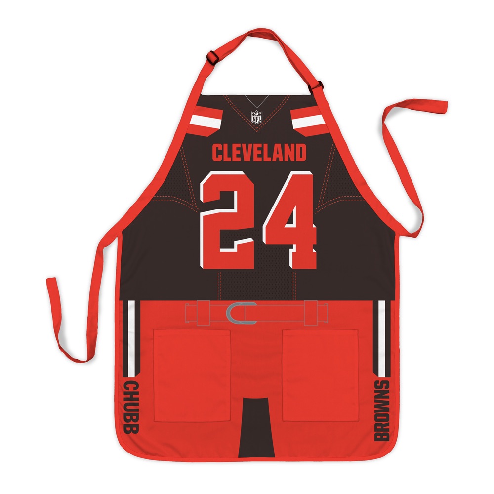 Cleveland Browns NFL Jersey Apron - Nick Chubb