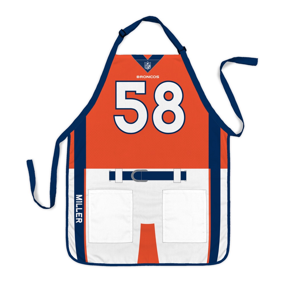 Denver Broncos NFL Jersey Apron - Von Miller