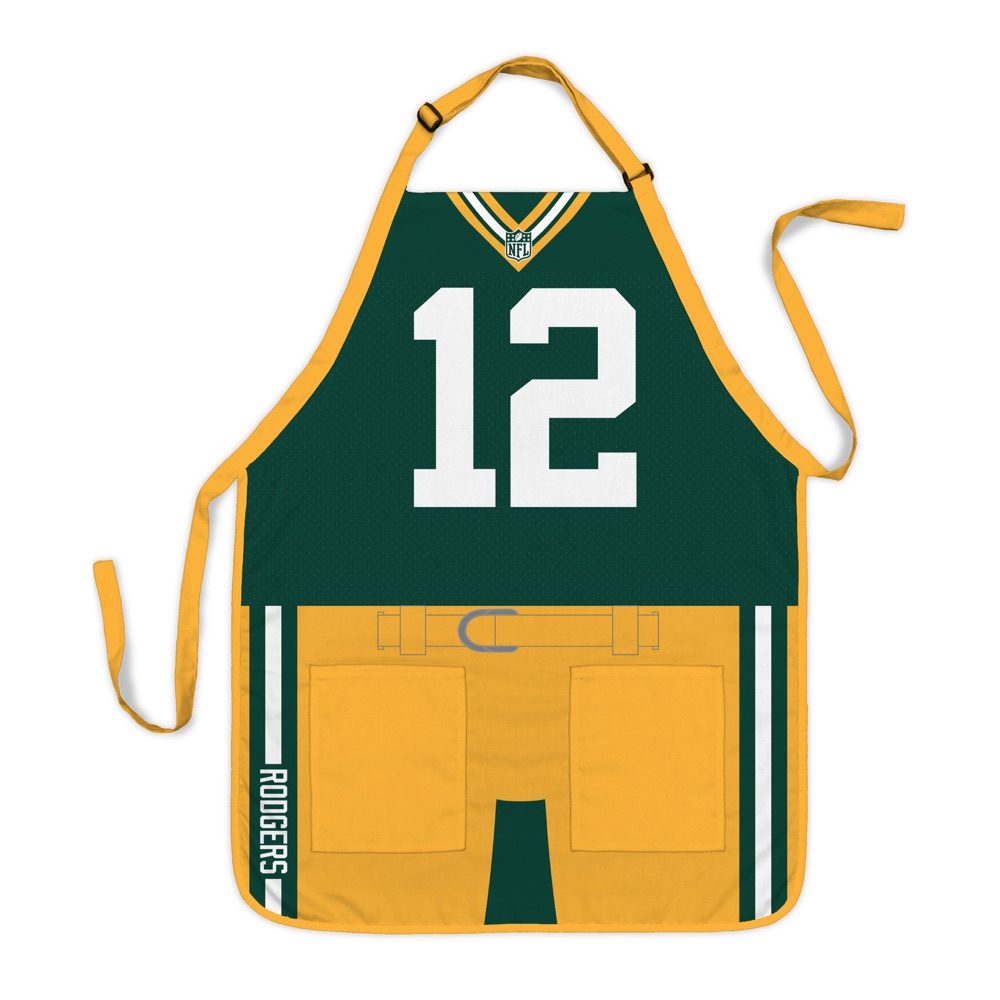 Green Bay Packers NFL Jersey Apron - Aaron Rodgers