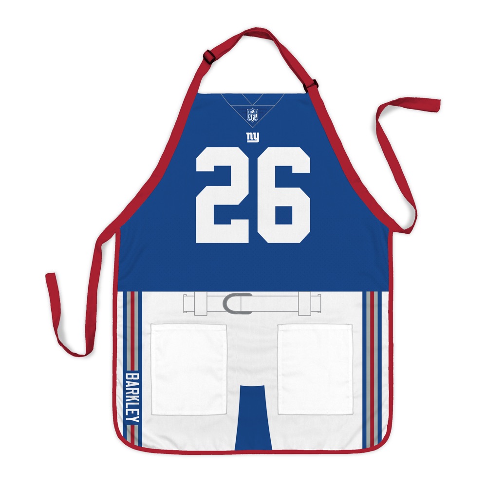 New York Giants NFL Jersey Apron - Saquon Barkley