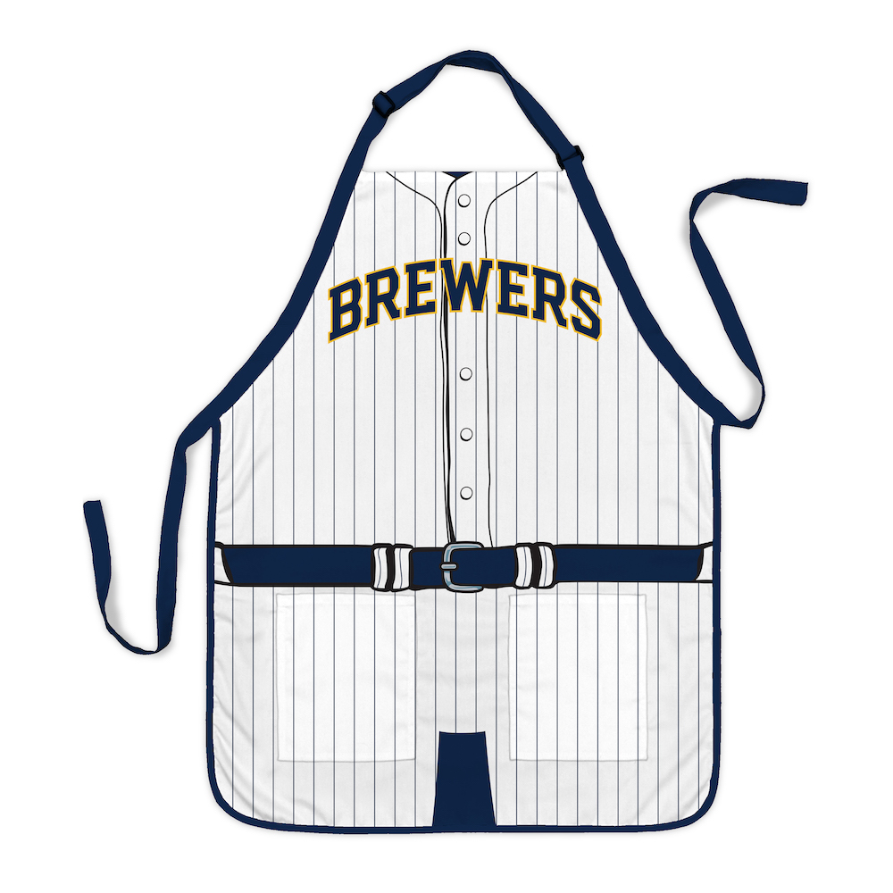 Milwaukee Brewers Jersey Apron