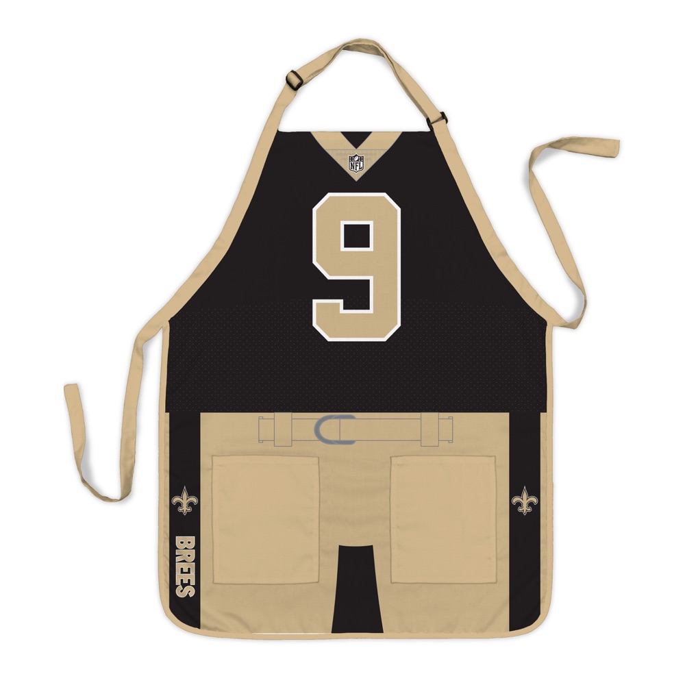 New Orleans Saints NFL Jersey Apron - Drew Brees