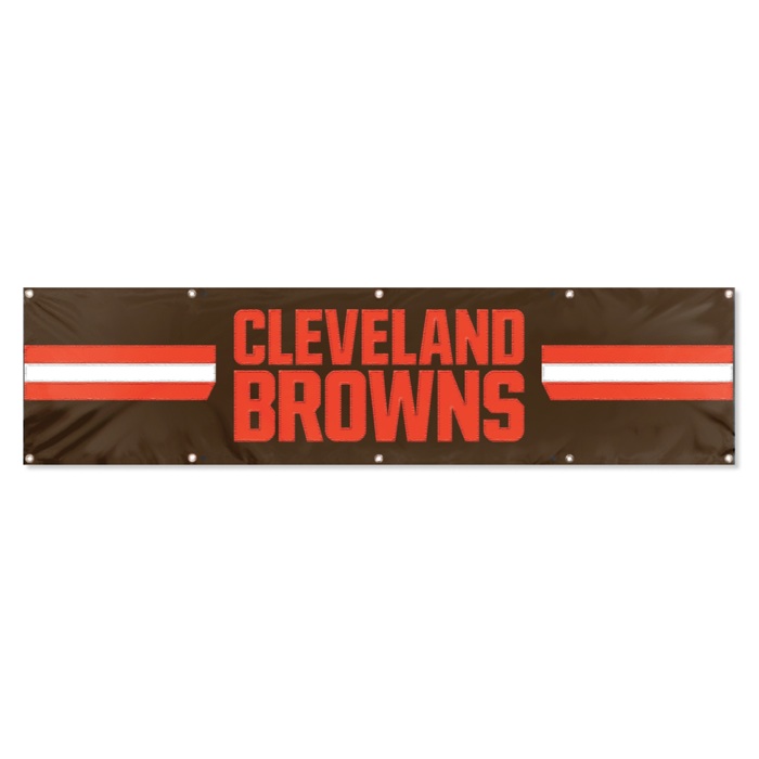 Cleveland Browns Giant 8 x 2 Banner