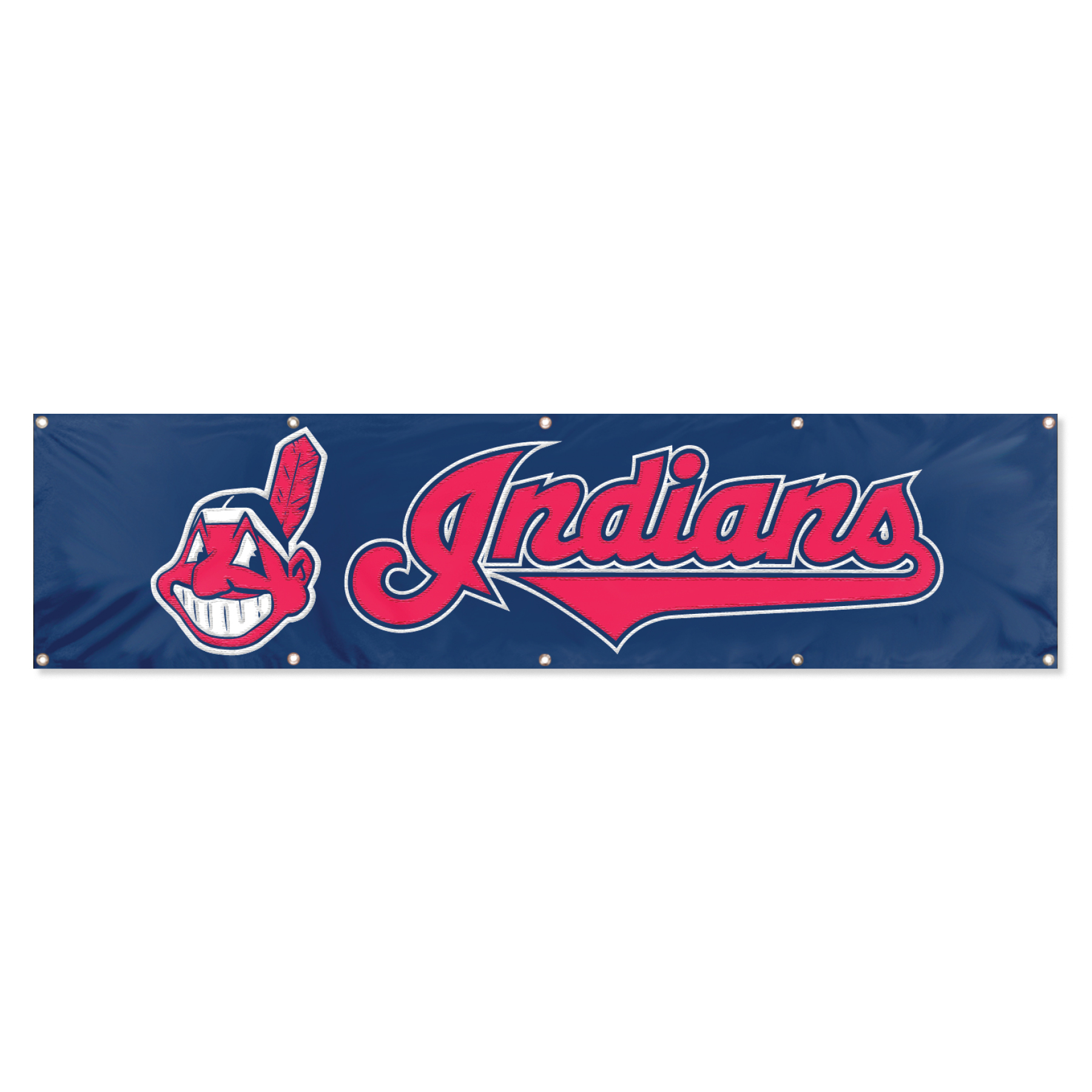 Cleveland Indians Giant 8 x 2 Banner