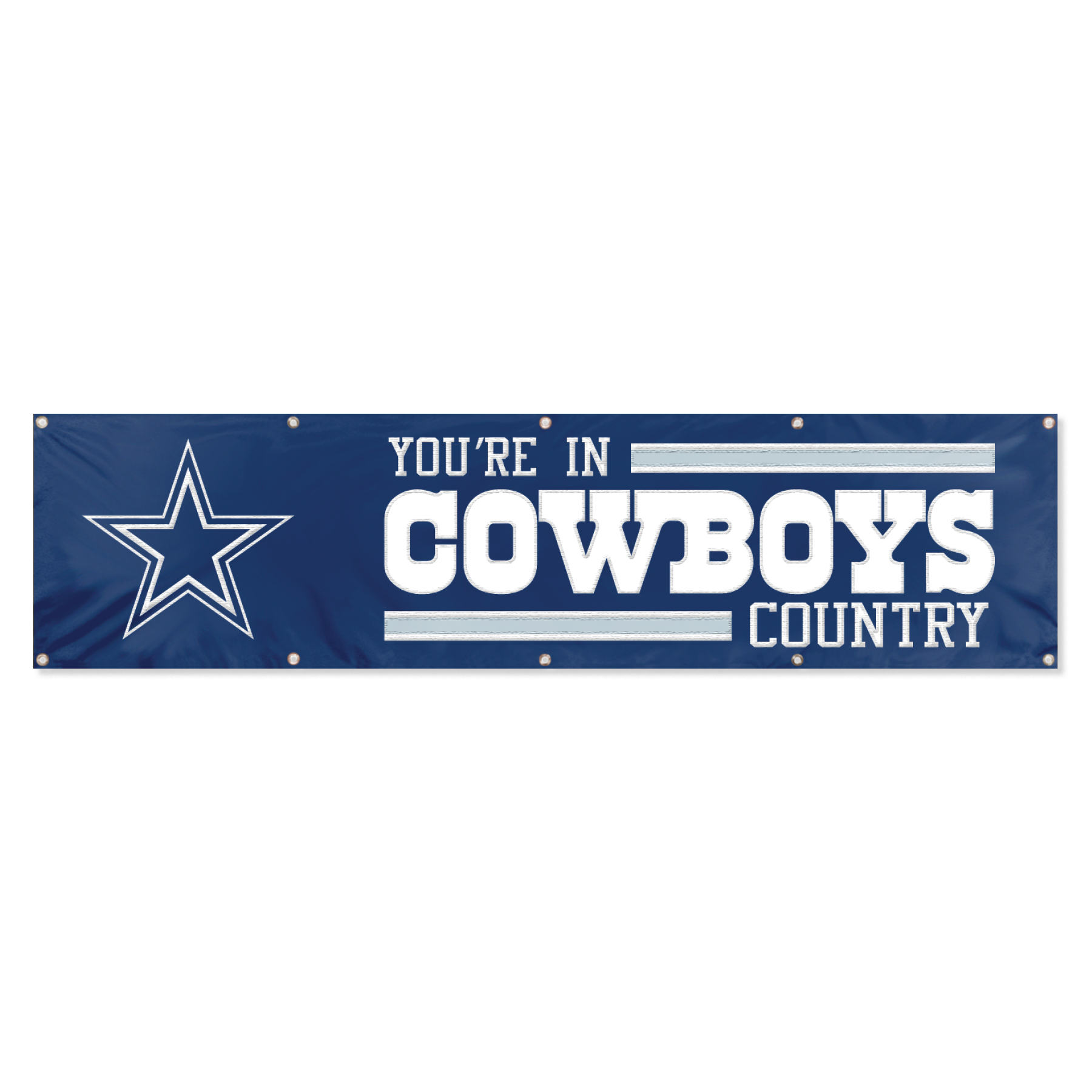Dallas Cowboys Giant 8 x 2 Banner