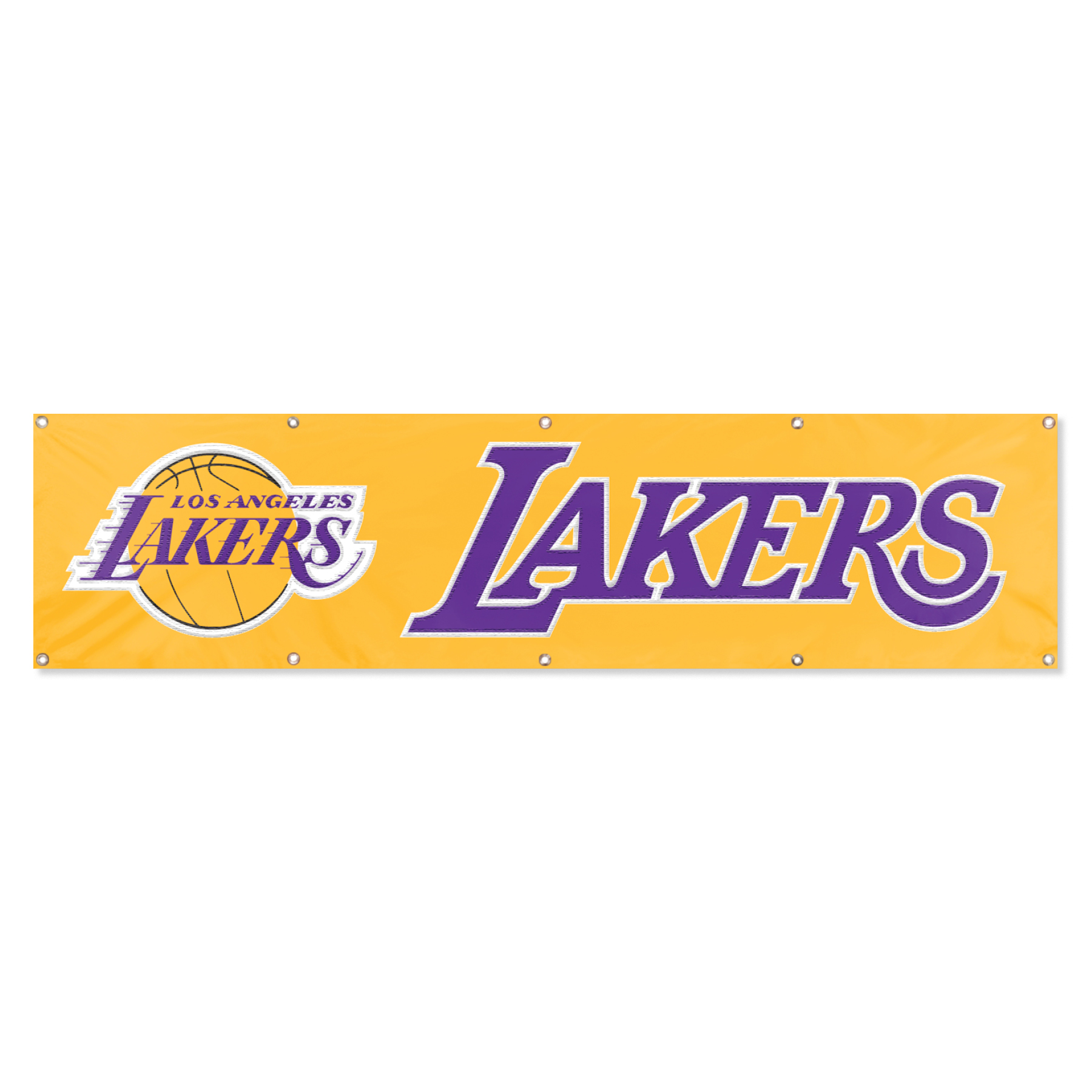 Los Angeles Lakers Giant 8 x 2 Banner