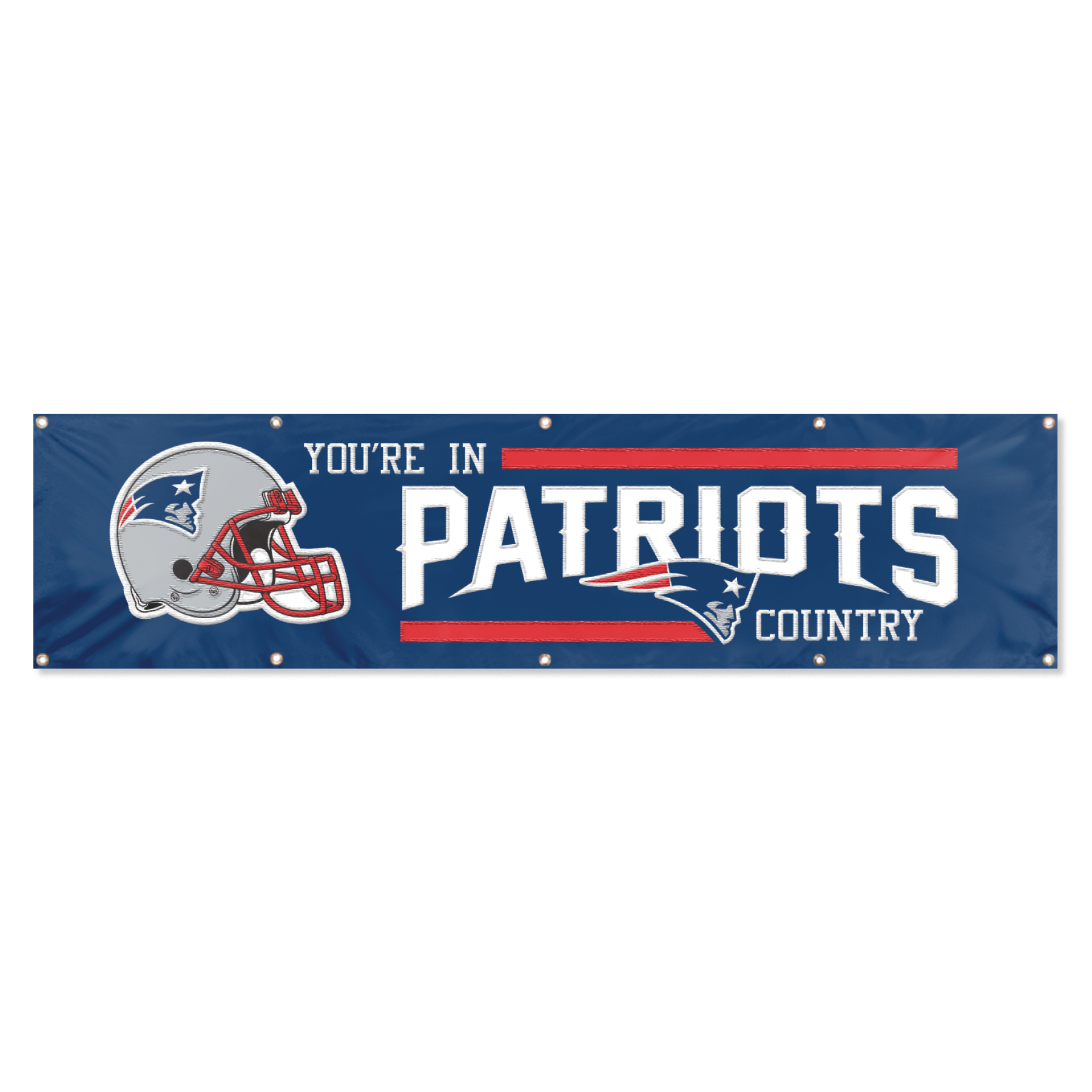 New England Patriots Giant 8 x 2 Banner