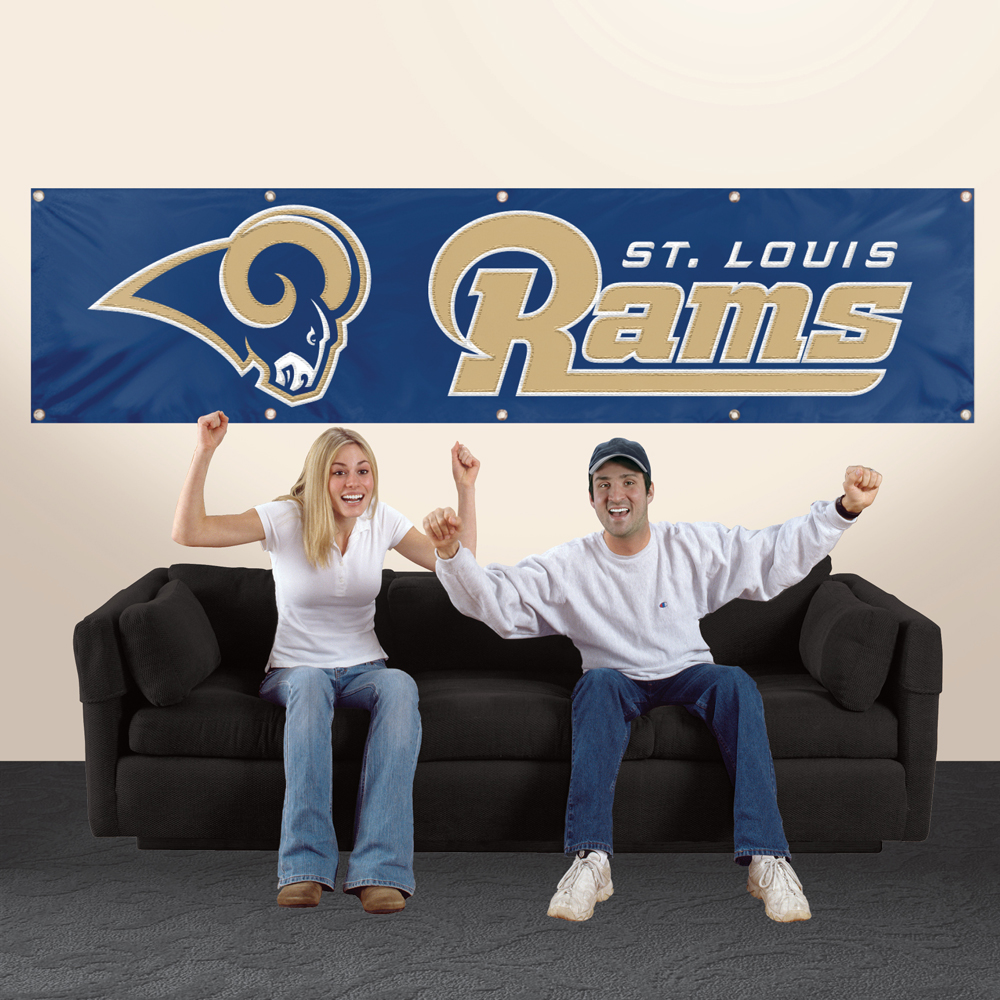 Los Angeles Rams Giant 8' x 2' Banner
