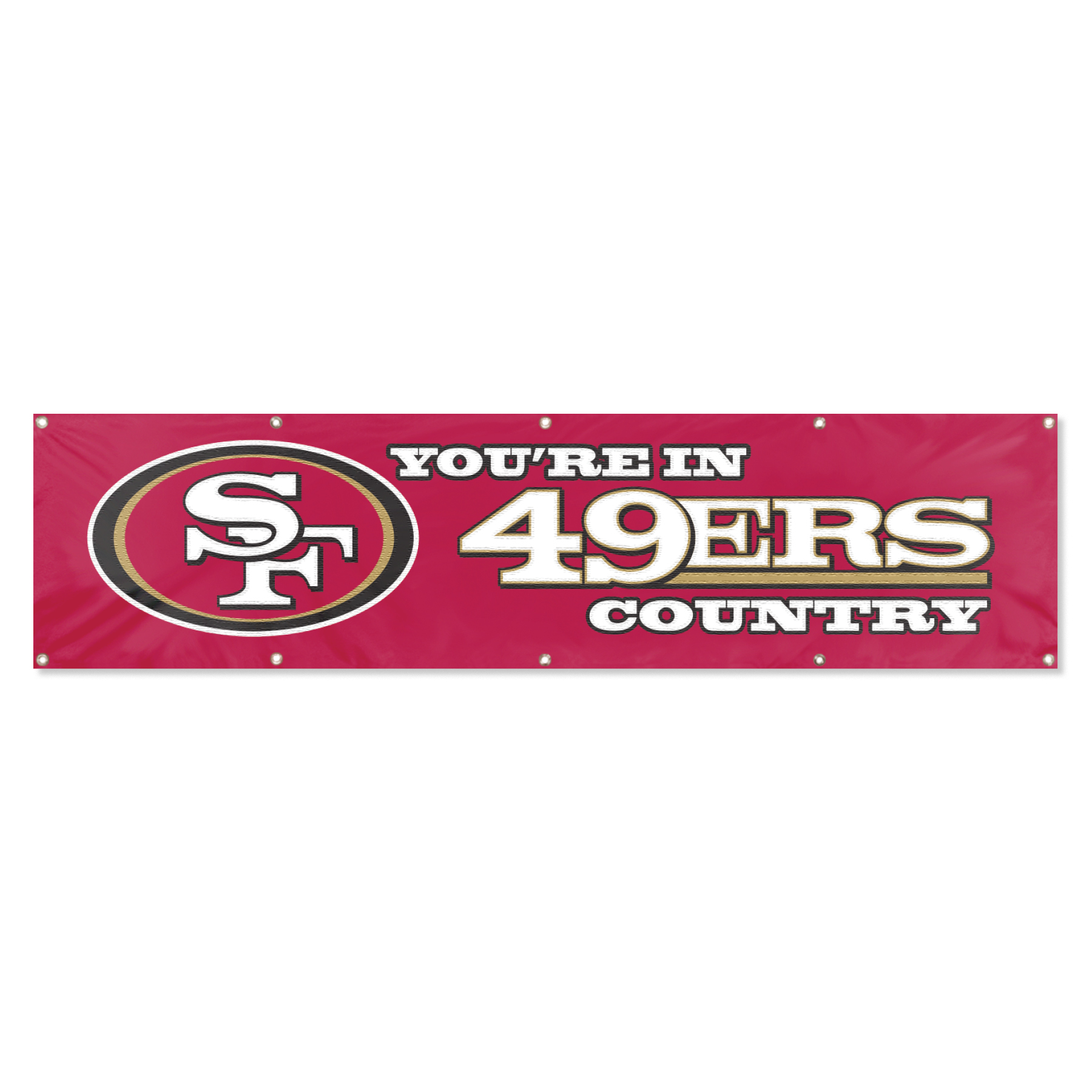 San Francisco 49ers Giant 8 x 2 Banner