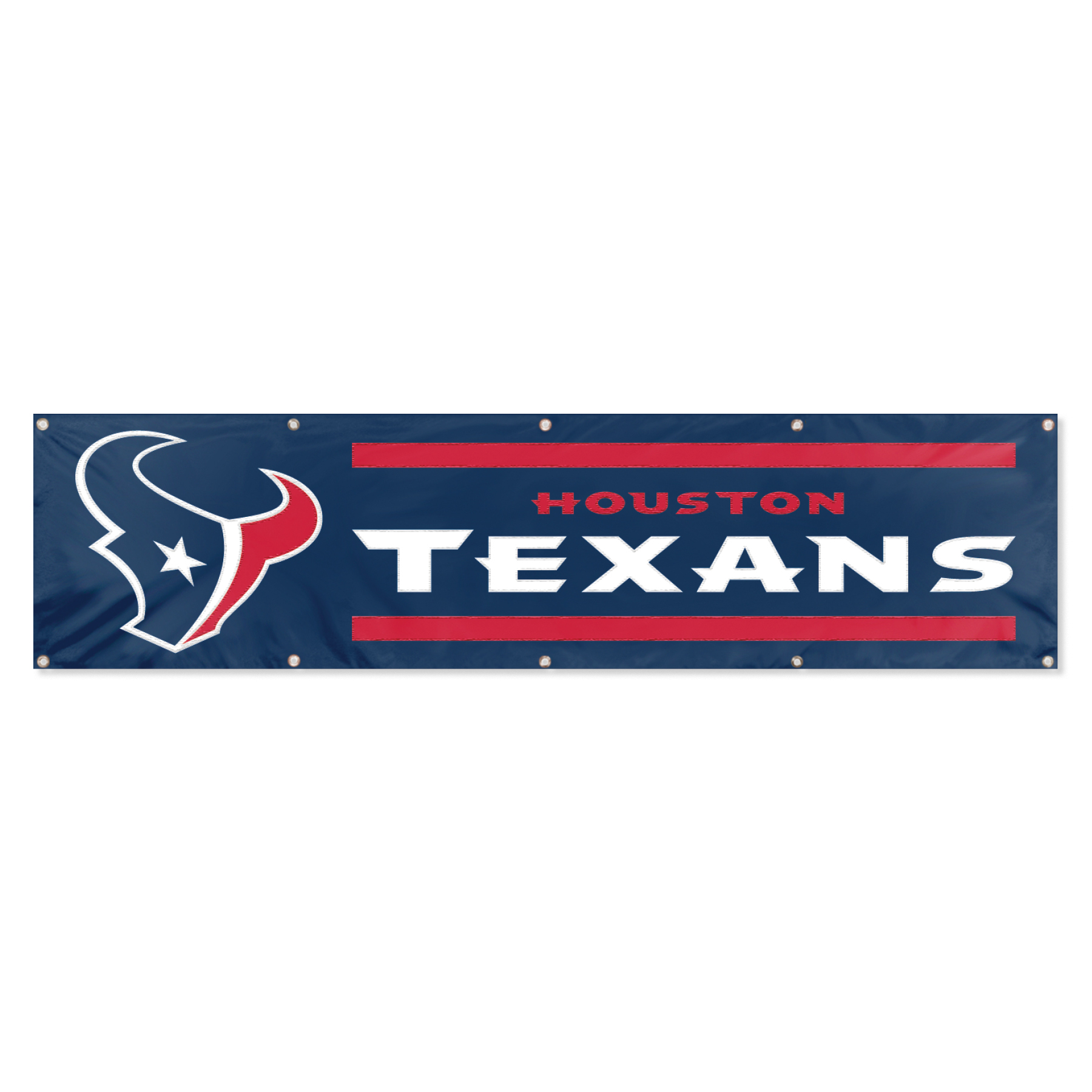 Houston Texans Giant 8 x 2 Banner
