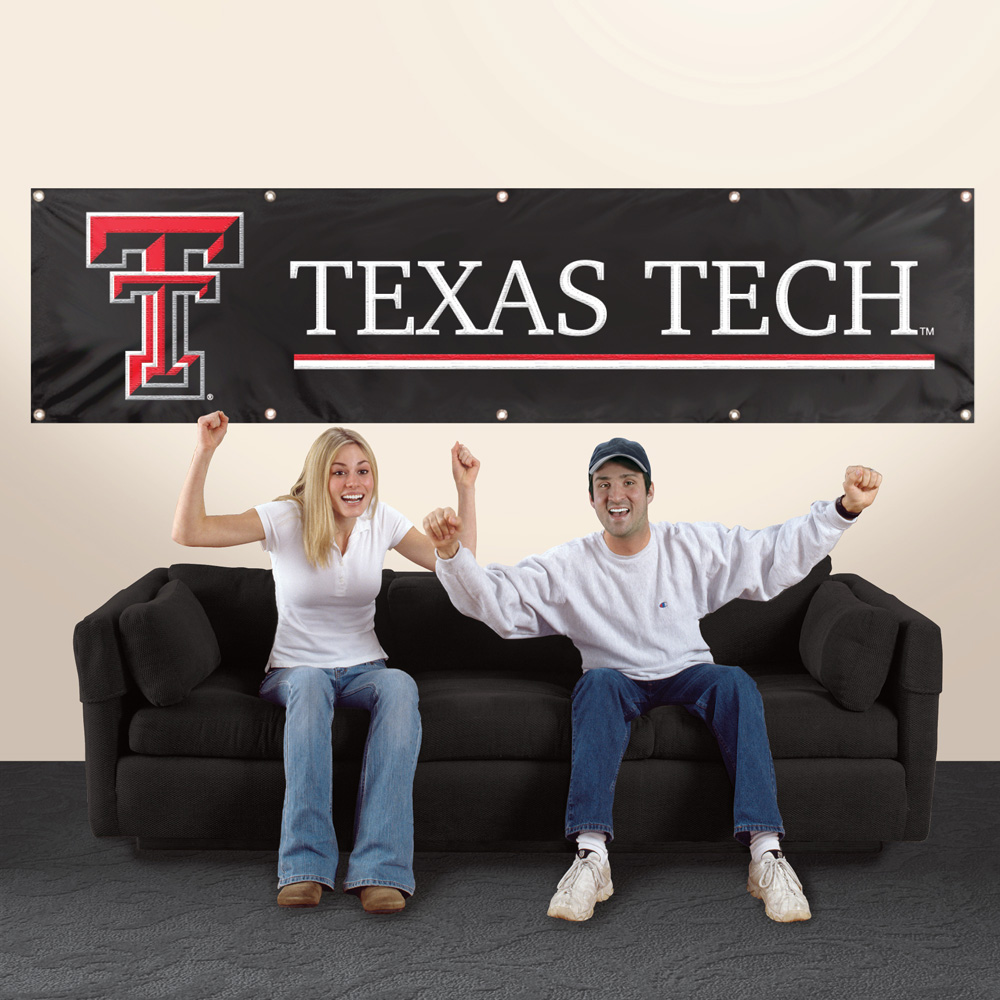 Texas Tech Red Raiders Giant 8 x 2 Banner