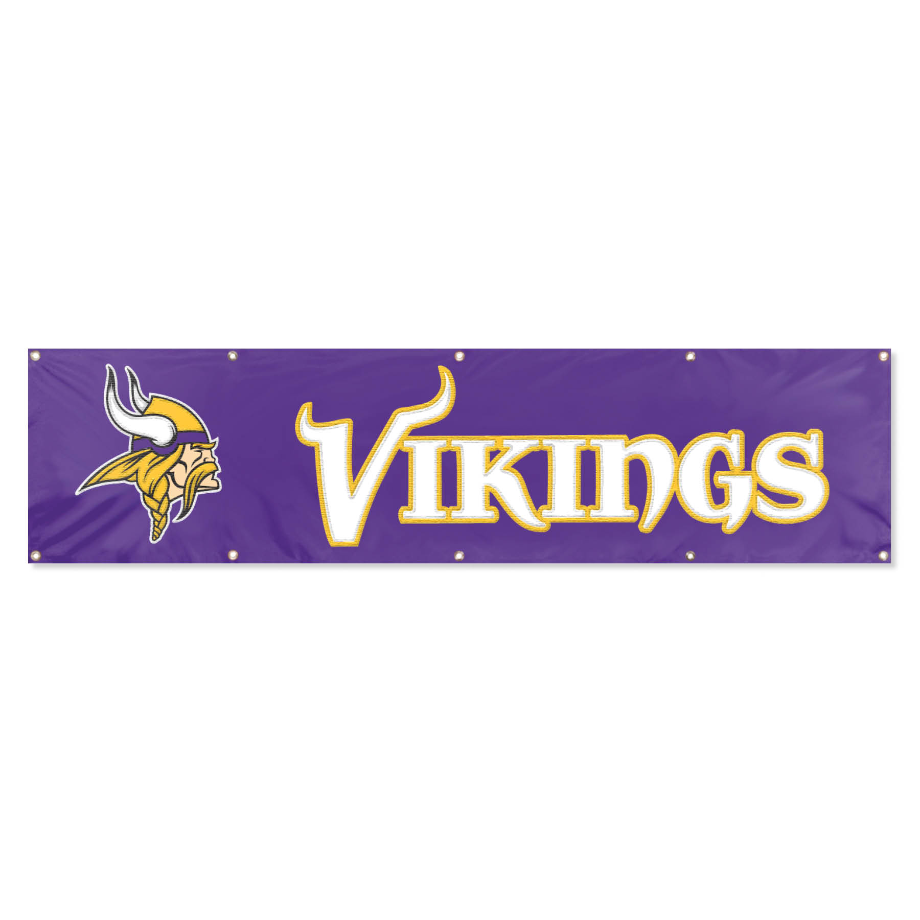 Minnesota Vikings Giant 8 x 2 Banner