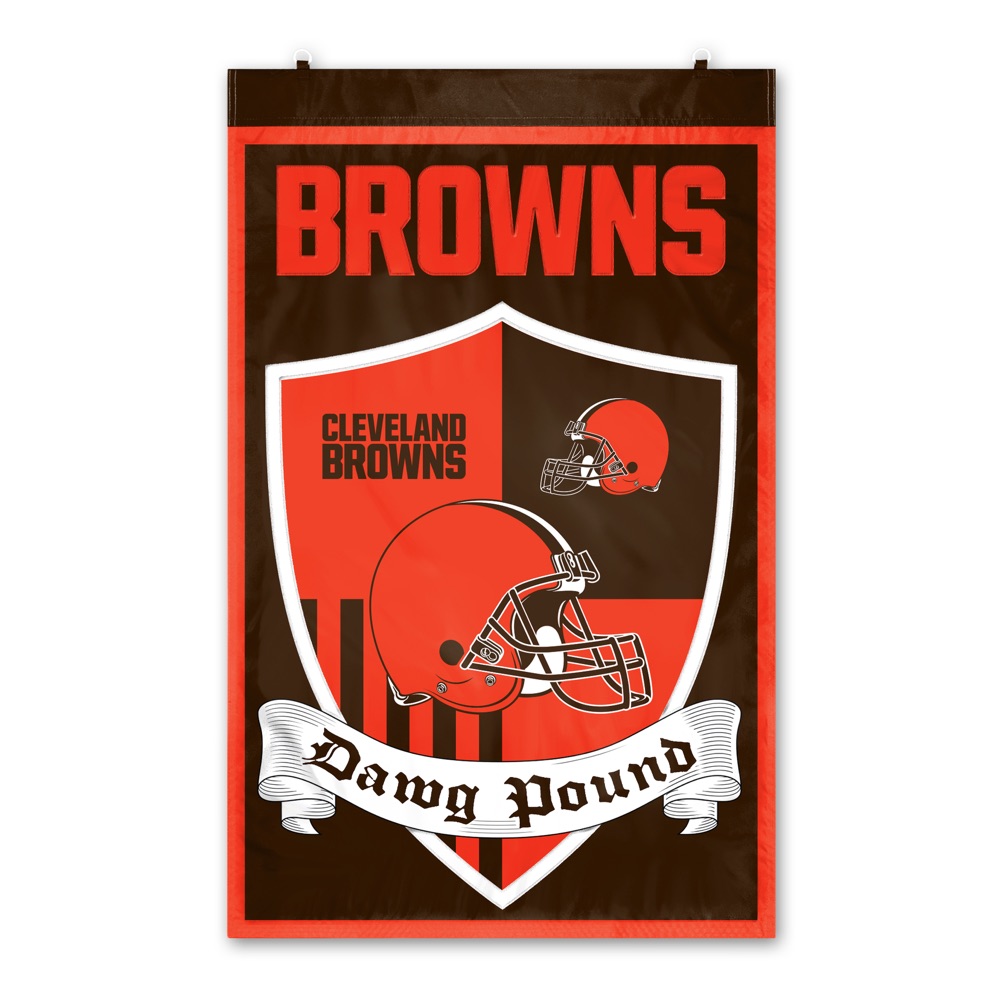 Cleveland Browns Team Shield Banner