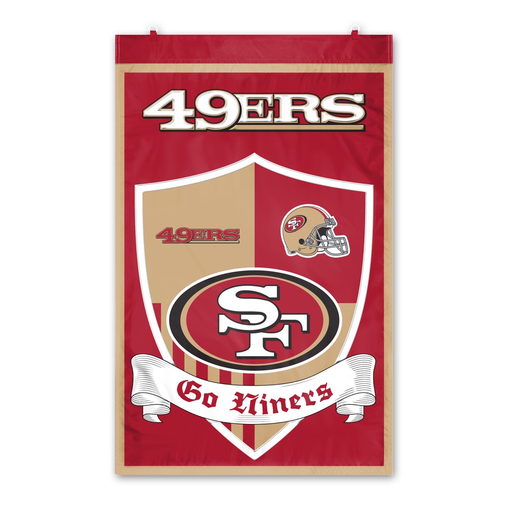 San Francisco 49ers Team Shield Banner