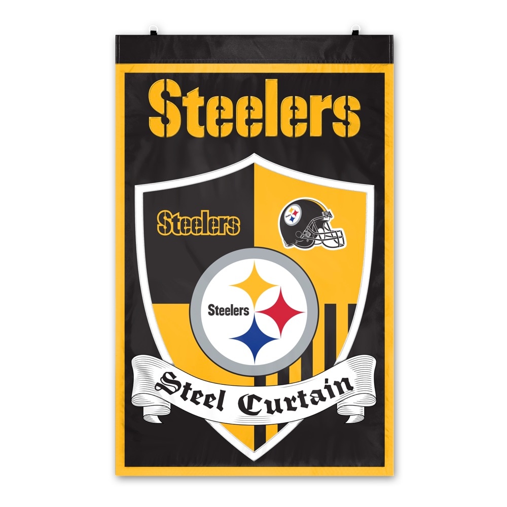 Pittsburgh Steelers Team Shield Banner