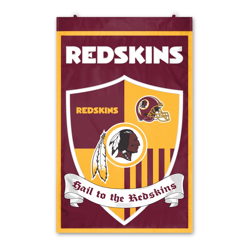 Washington Commanders Team Shield Banner