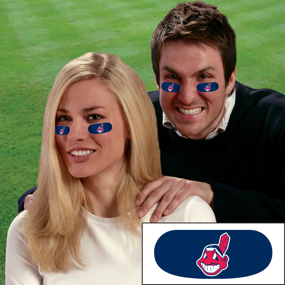 Cleveland Indians Face Decorations