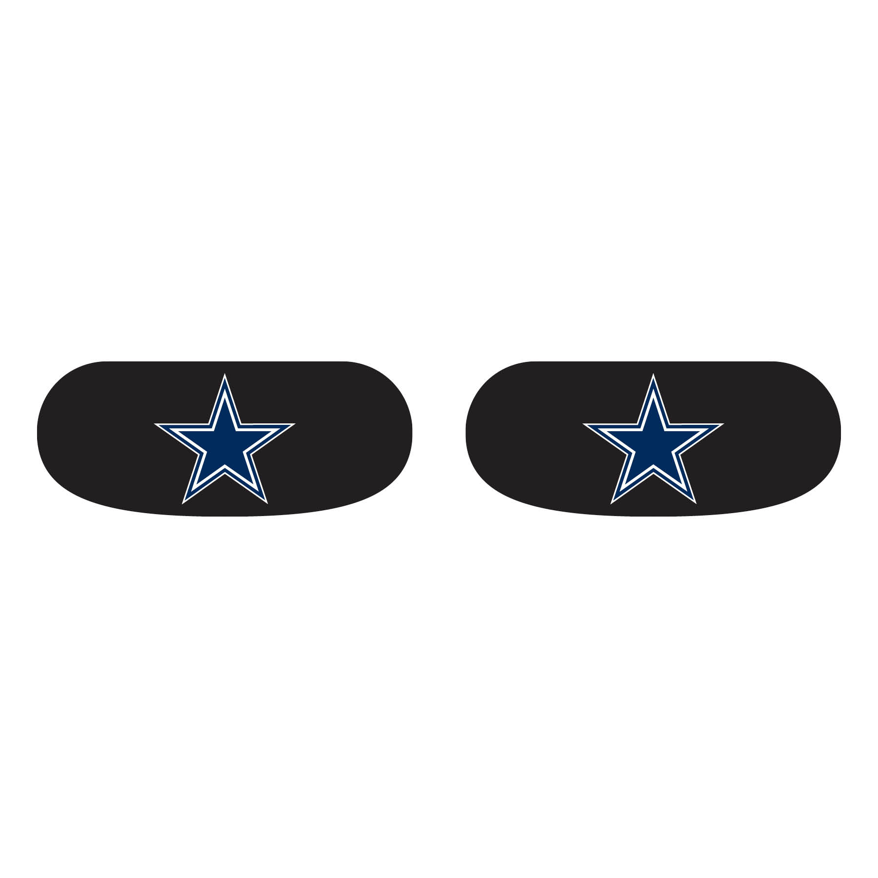 Dallas Cowboys Face Decorations