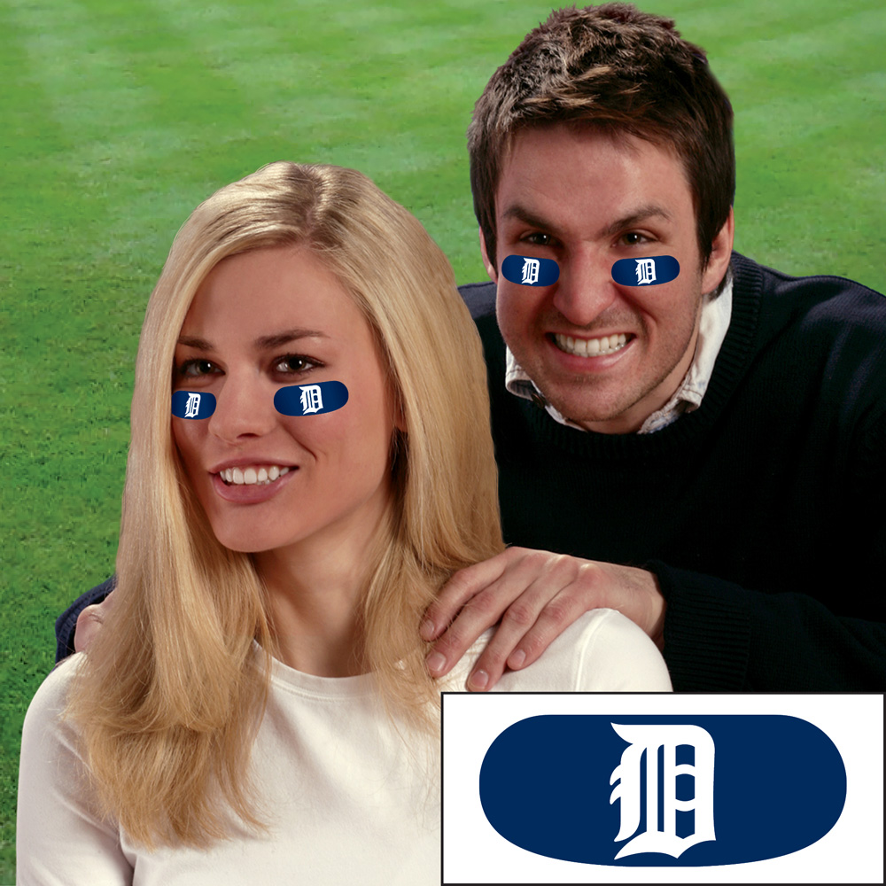 Detroit Tigers Face Decorations