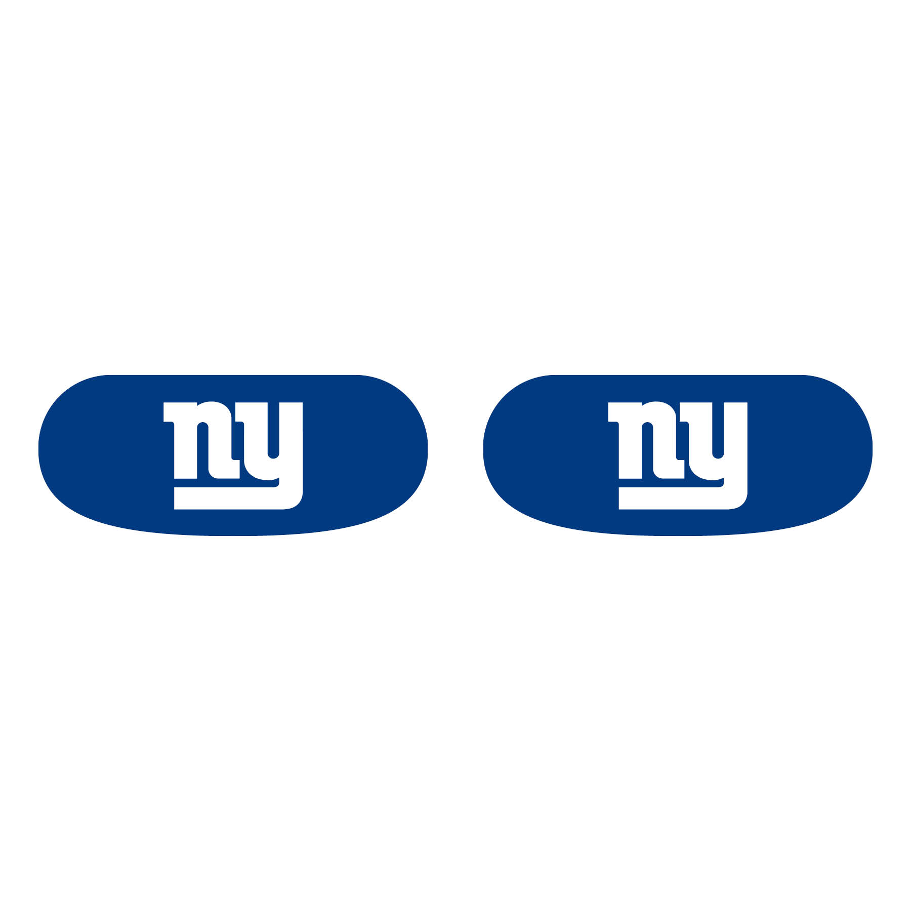 New York Giants Face Decorations