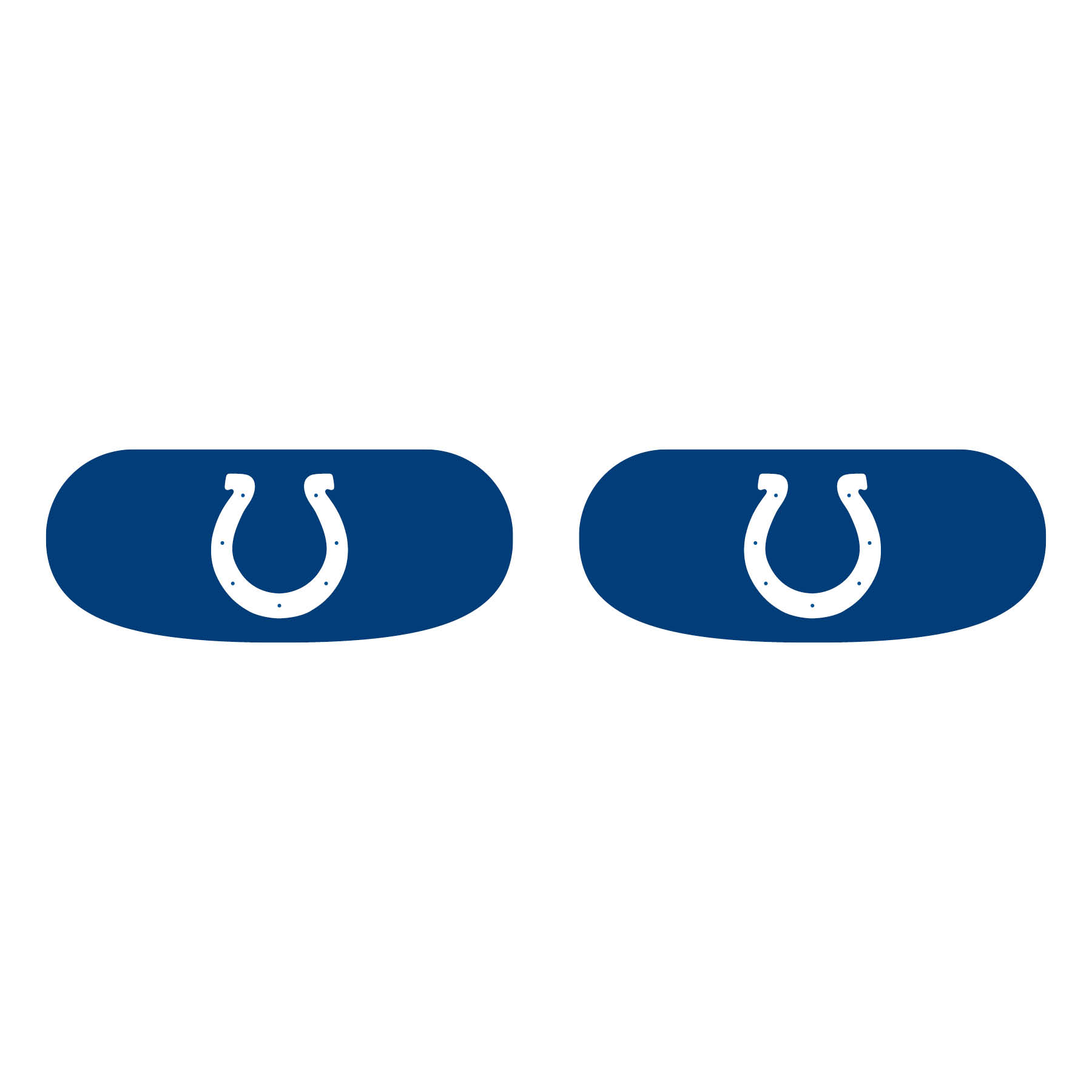 Indianapolis Colts Face Decorations