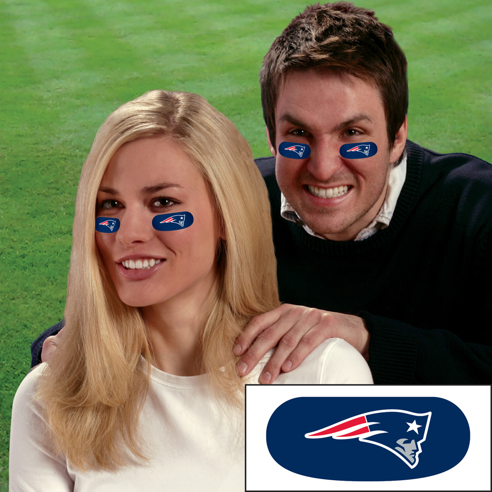New England Patriots Eye Black Strips