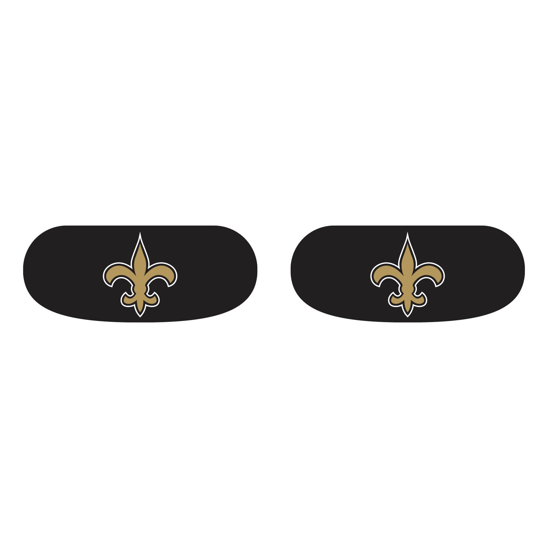 New Orleans Saints Face Decorations