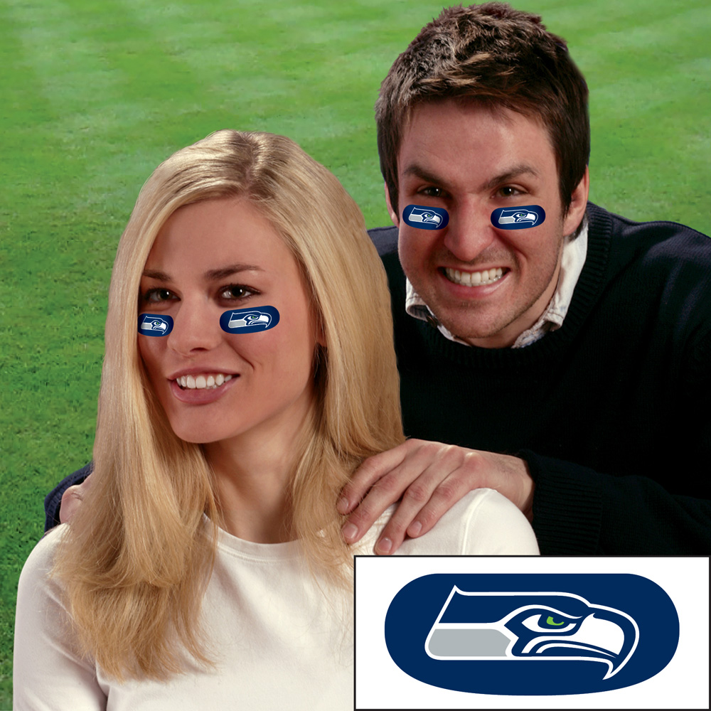 Seattle Seahawks Eye Black Strips