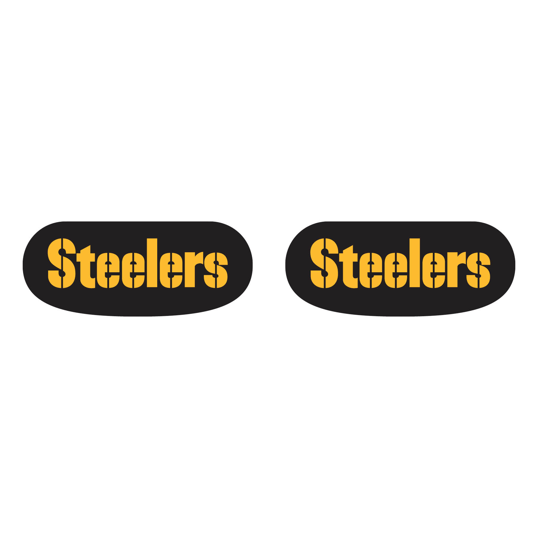 Pittsburgh Steelers Face Decorations