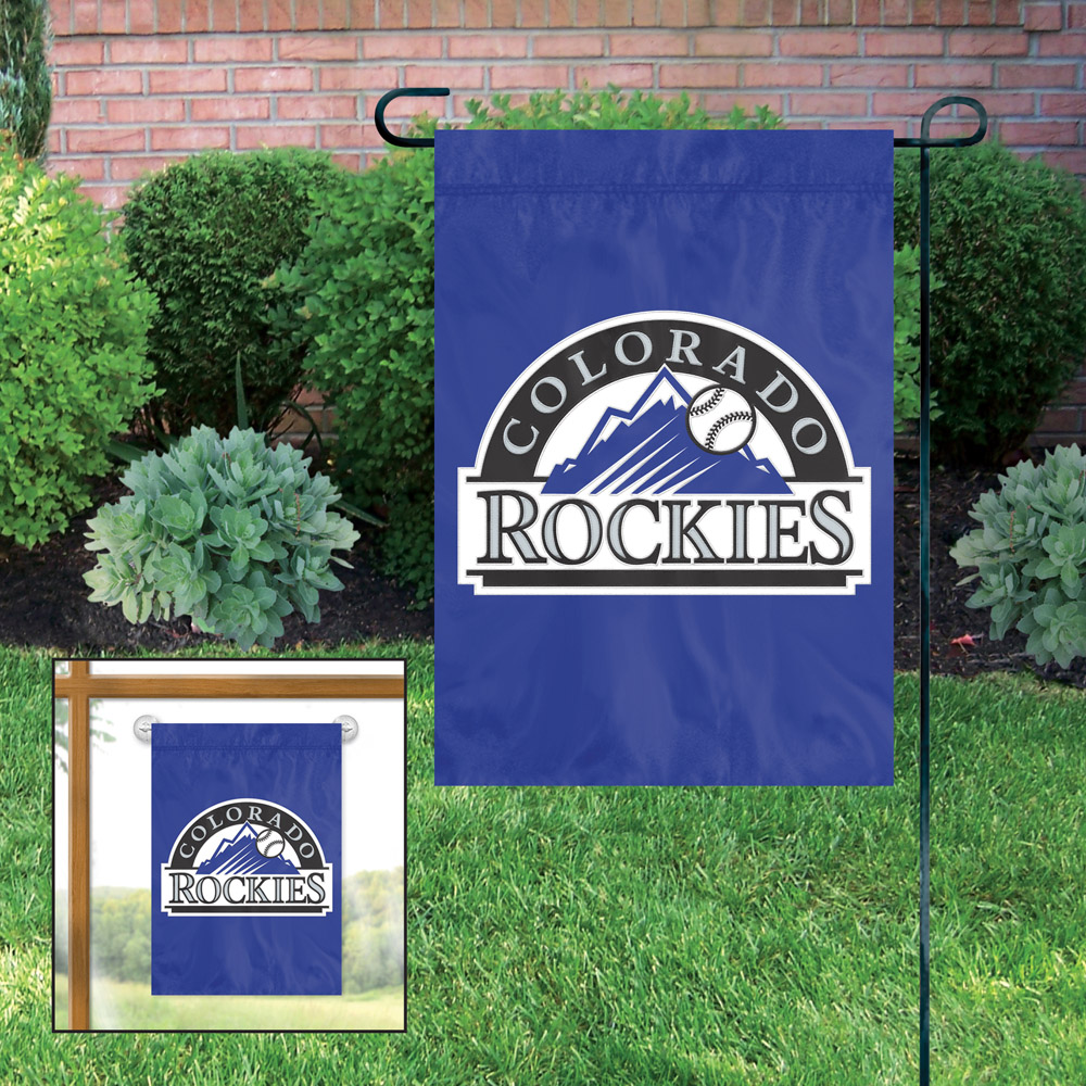 Colorado Rockies Garden Flag