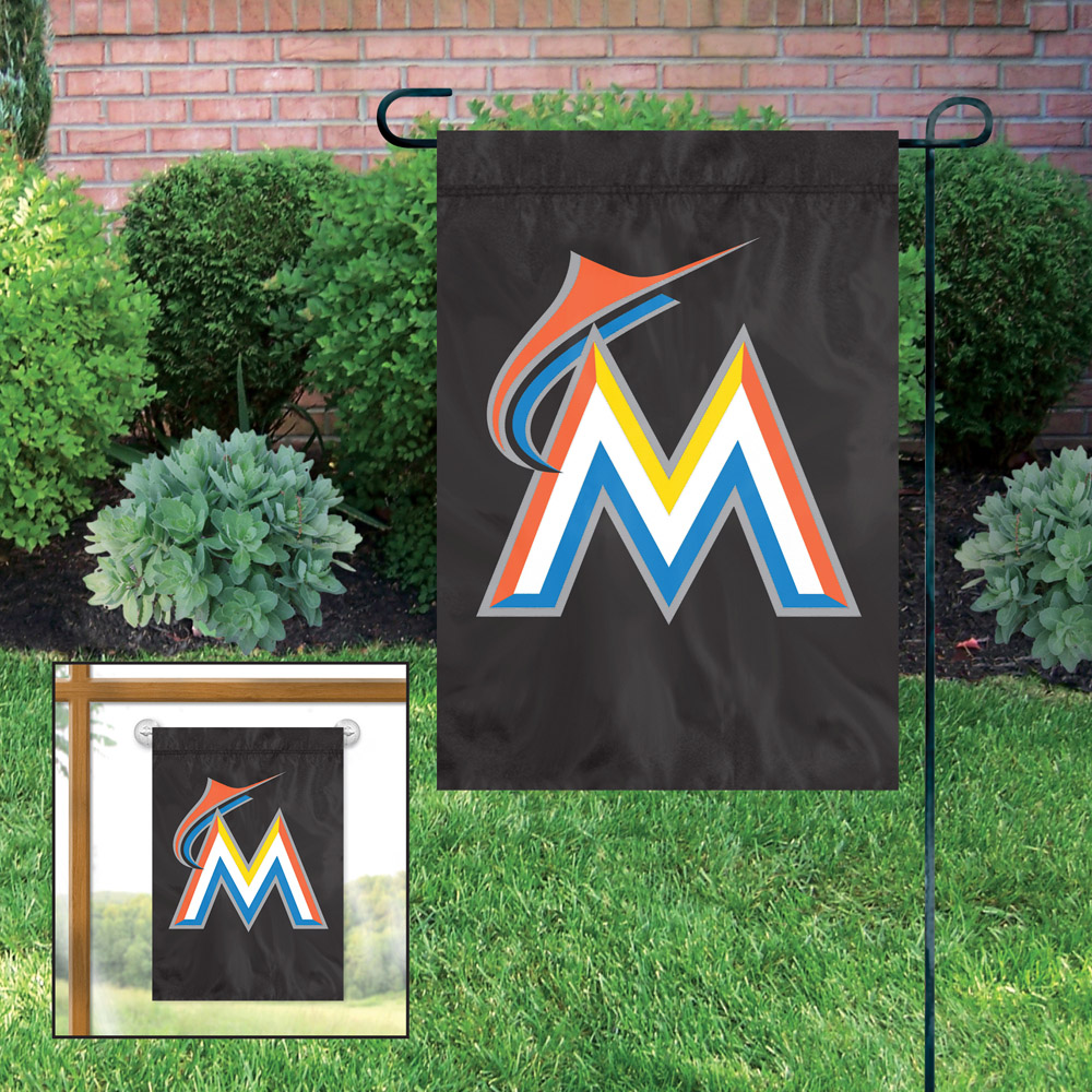 Miami Marlins Garden / Window Flag