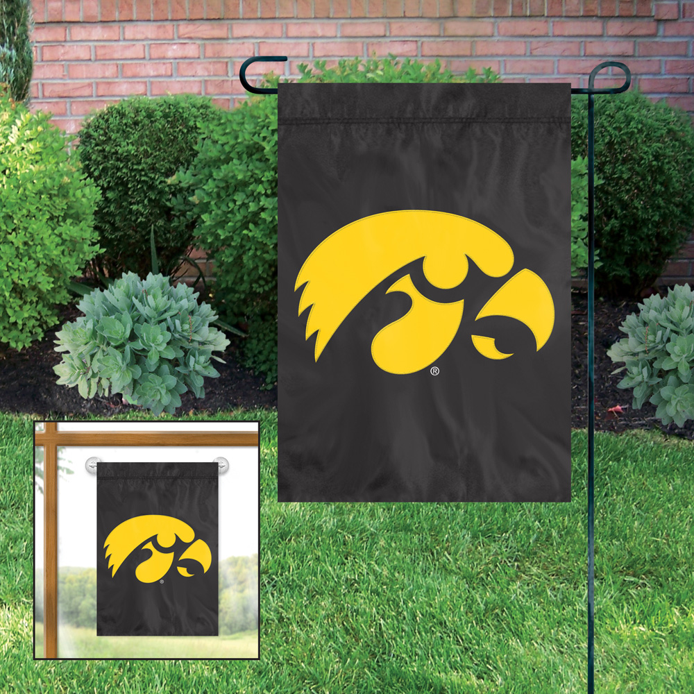 Iowa Hawkeyes Garden / Window Flag