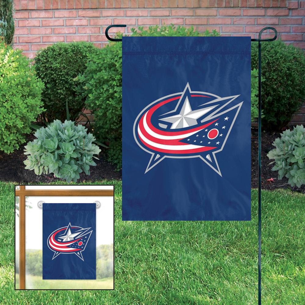 Columbus Blue Jackets Garden / Window Flag
