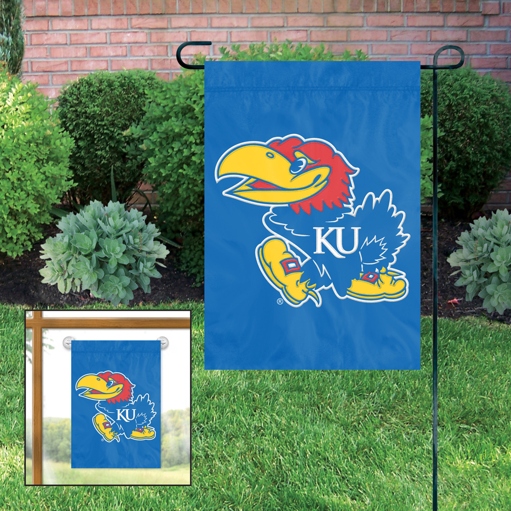 Kansas Jayhawks Garden / Window Flag