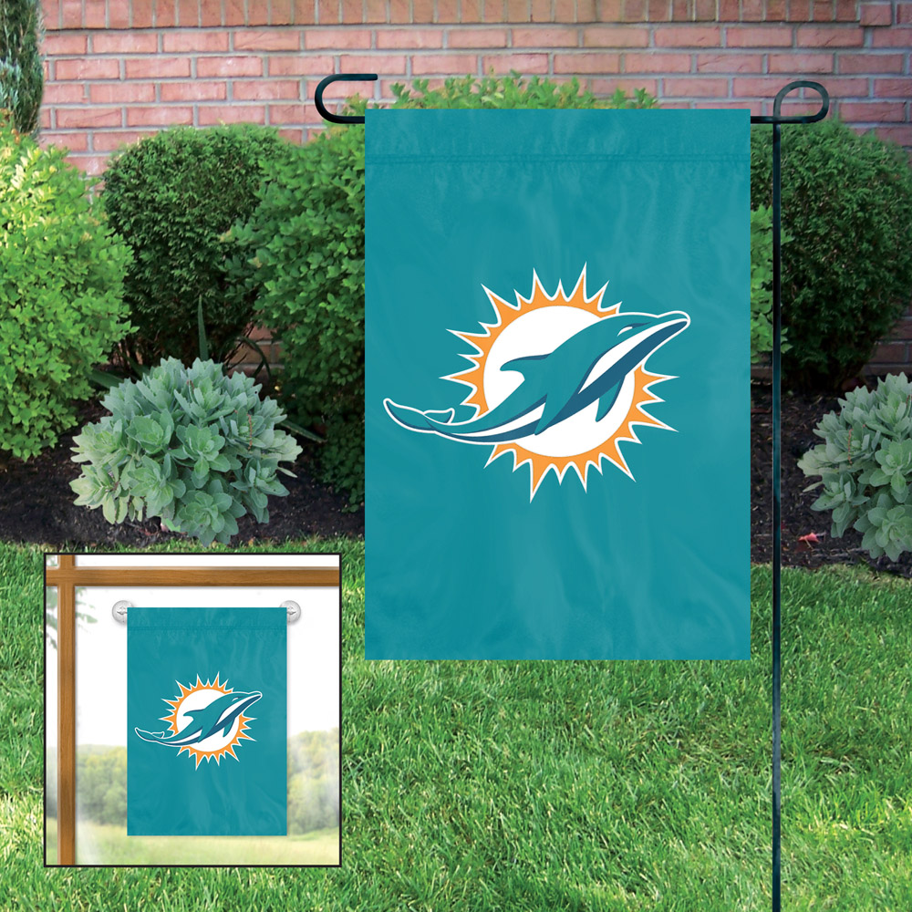 Miami Dolphins Garden / Window Flag