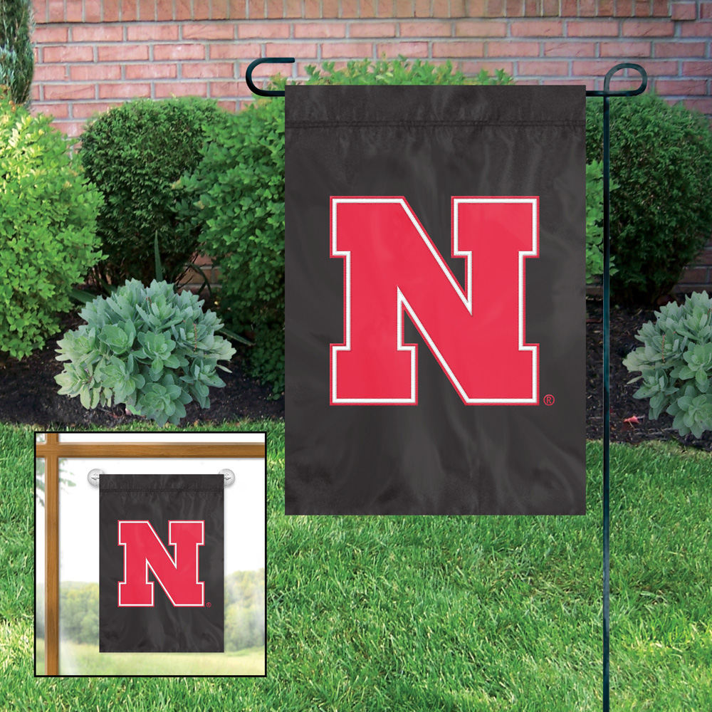 Nebraska Cornhuskers Premium Garden Flag