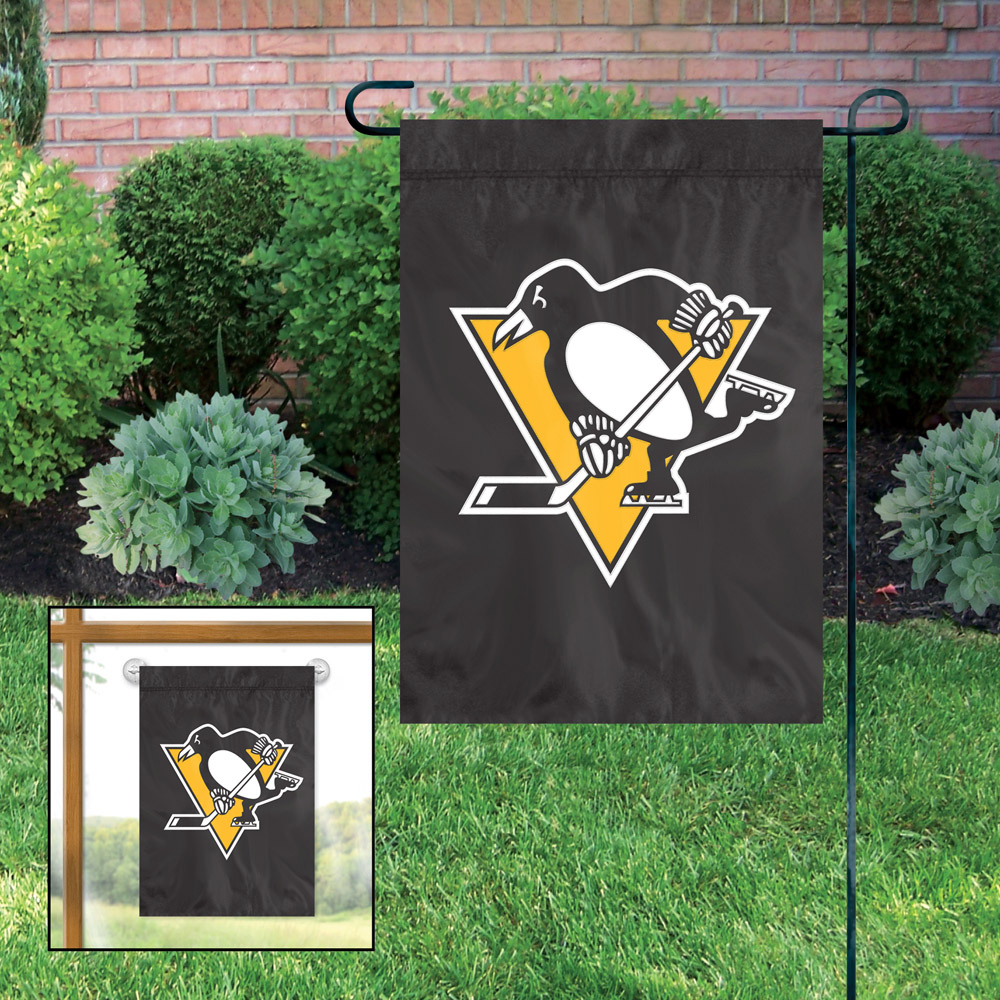 Pittsburgh Penguins Garden / Window Flag
