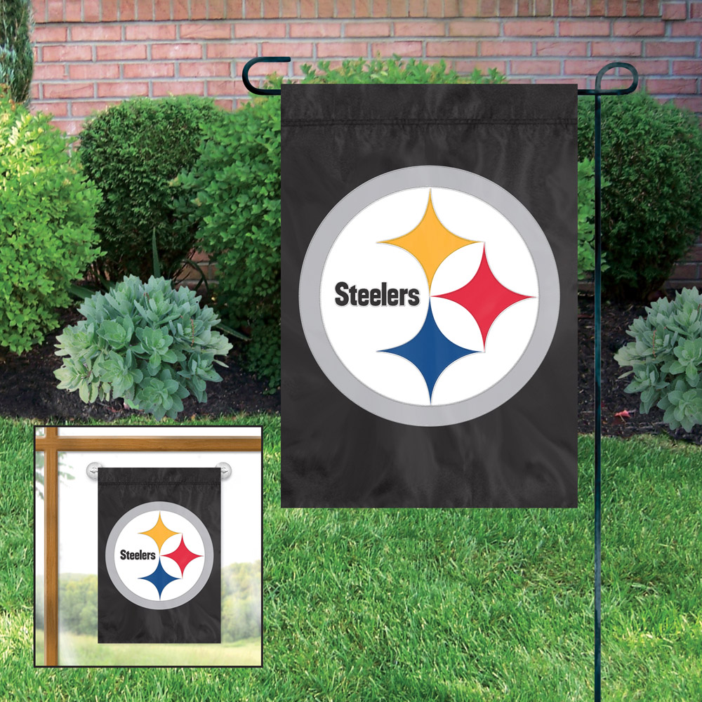 Pittsburgh Steelers Garden Flag