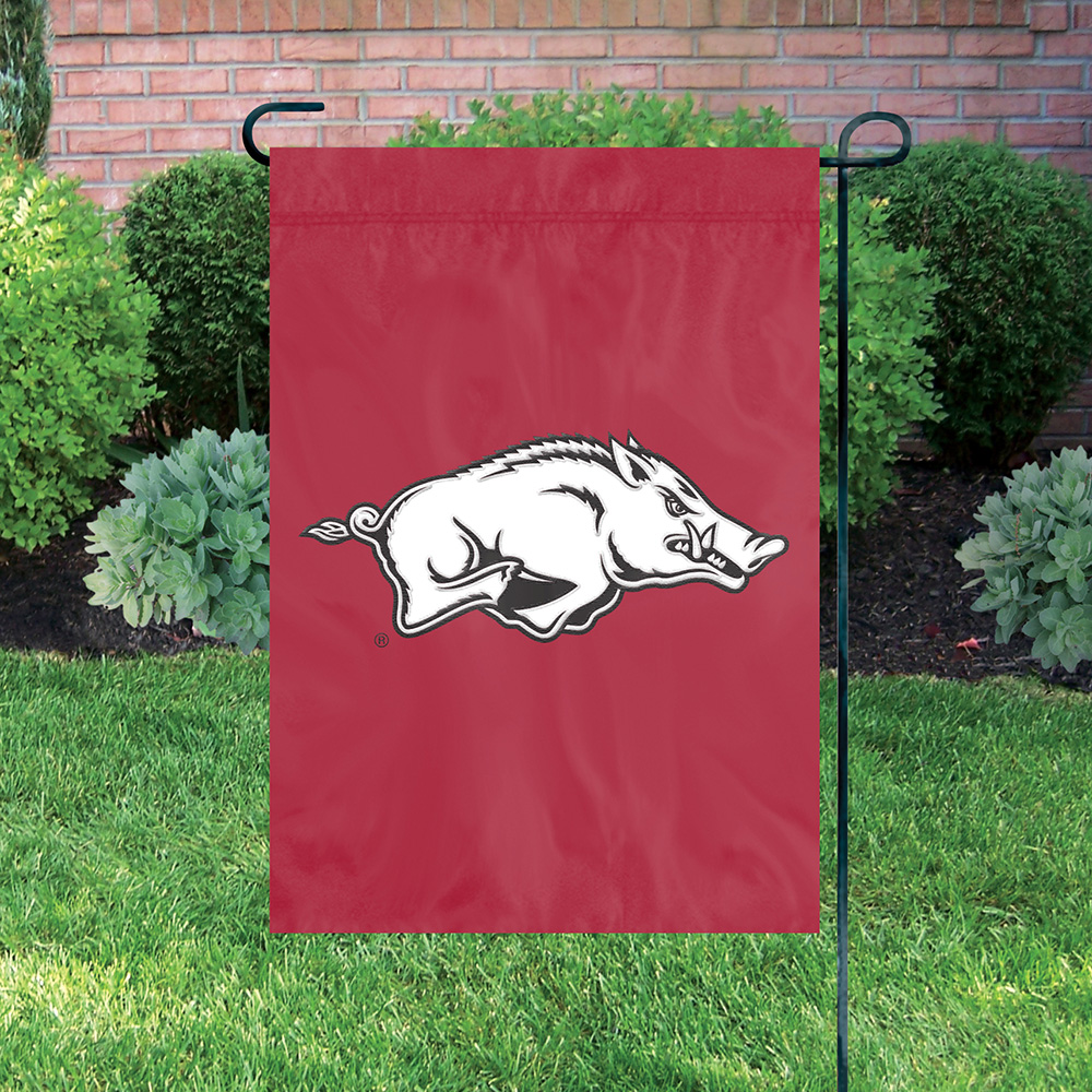 Arkansas Razorbacks Garden Flag