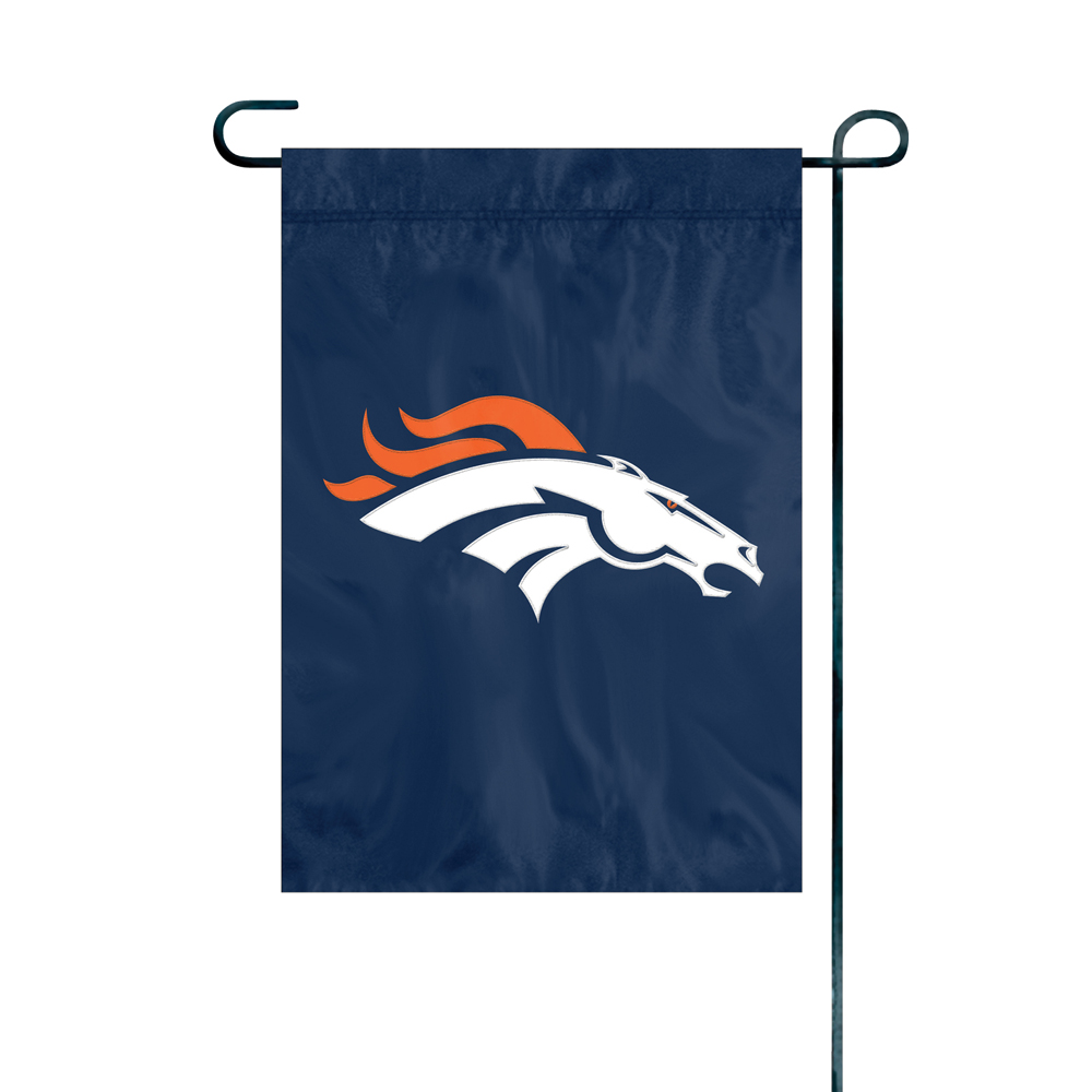 Denver Broncos Premium Garden Flag