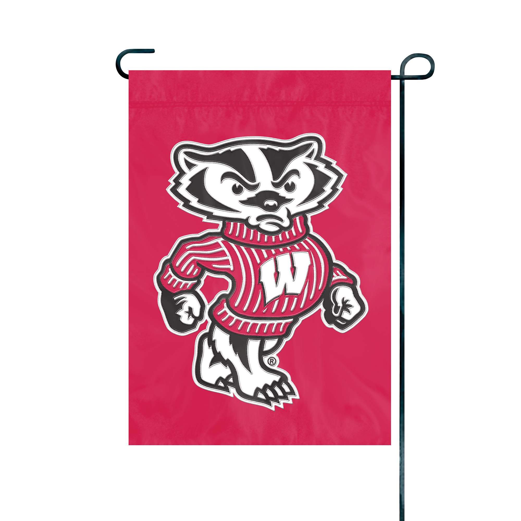 Wisconsin Badgers Premium Garden Flag