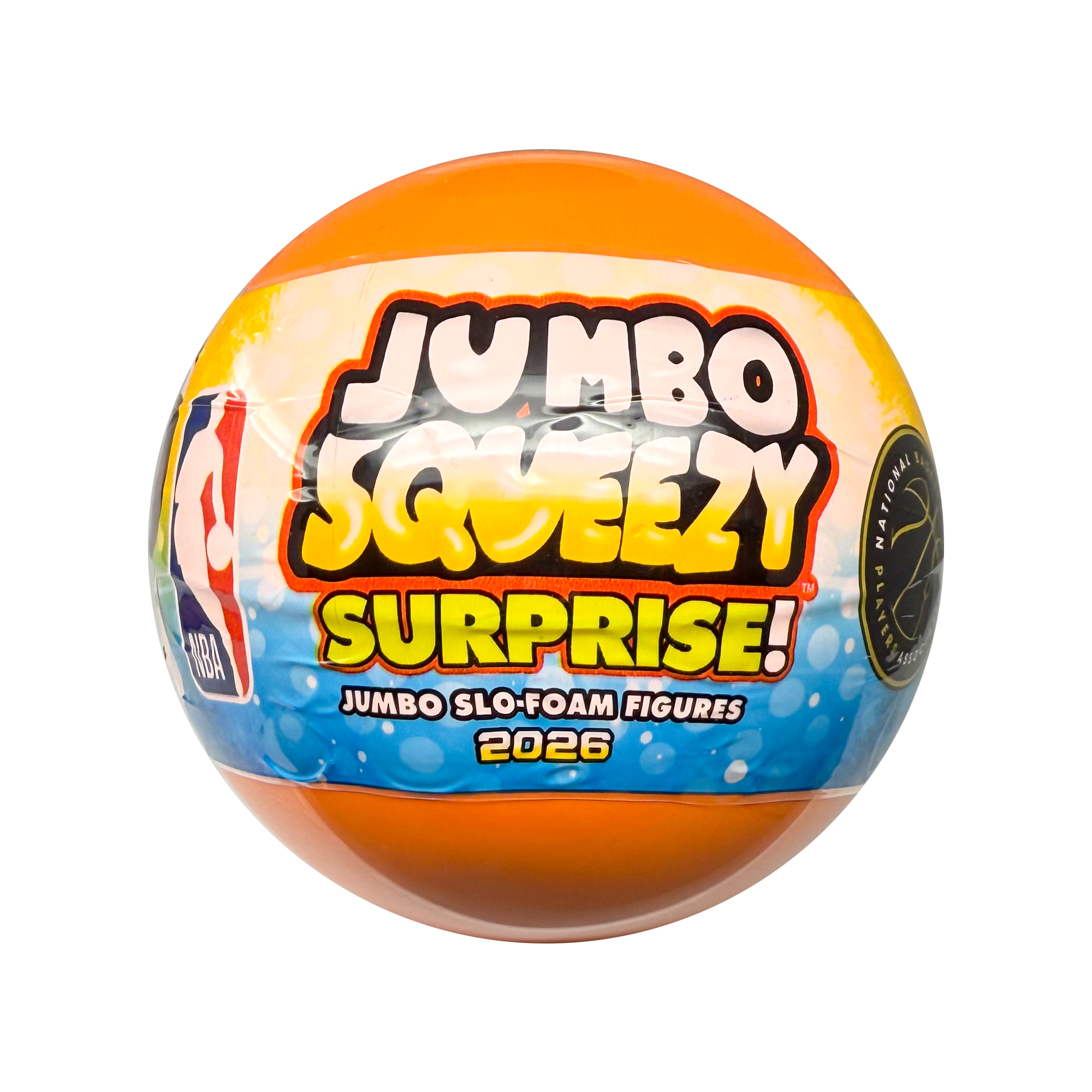 NBA Jumbo Squeezy Surprise! Giant Capsule 2025 2 Pack