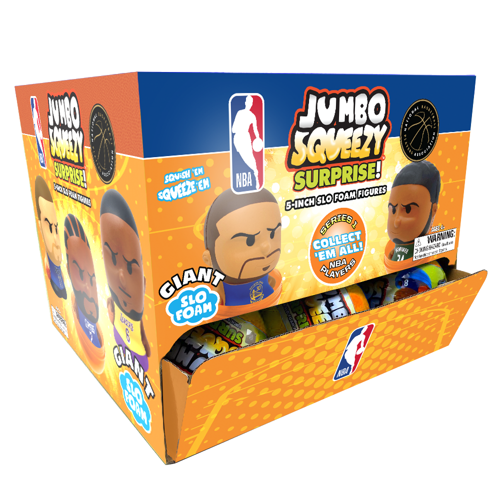 Jumbo Squeezy Capsule Display - 18 ct
