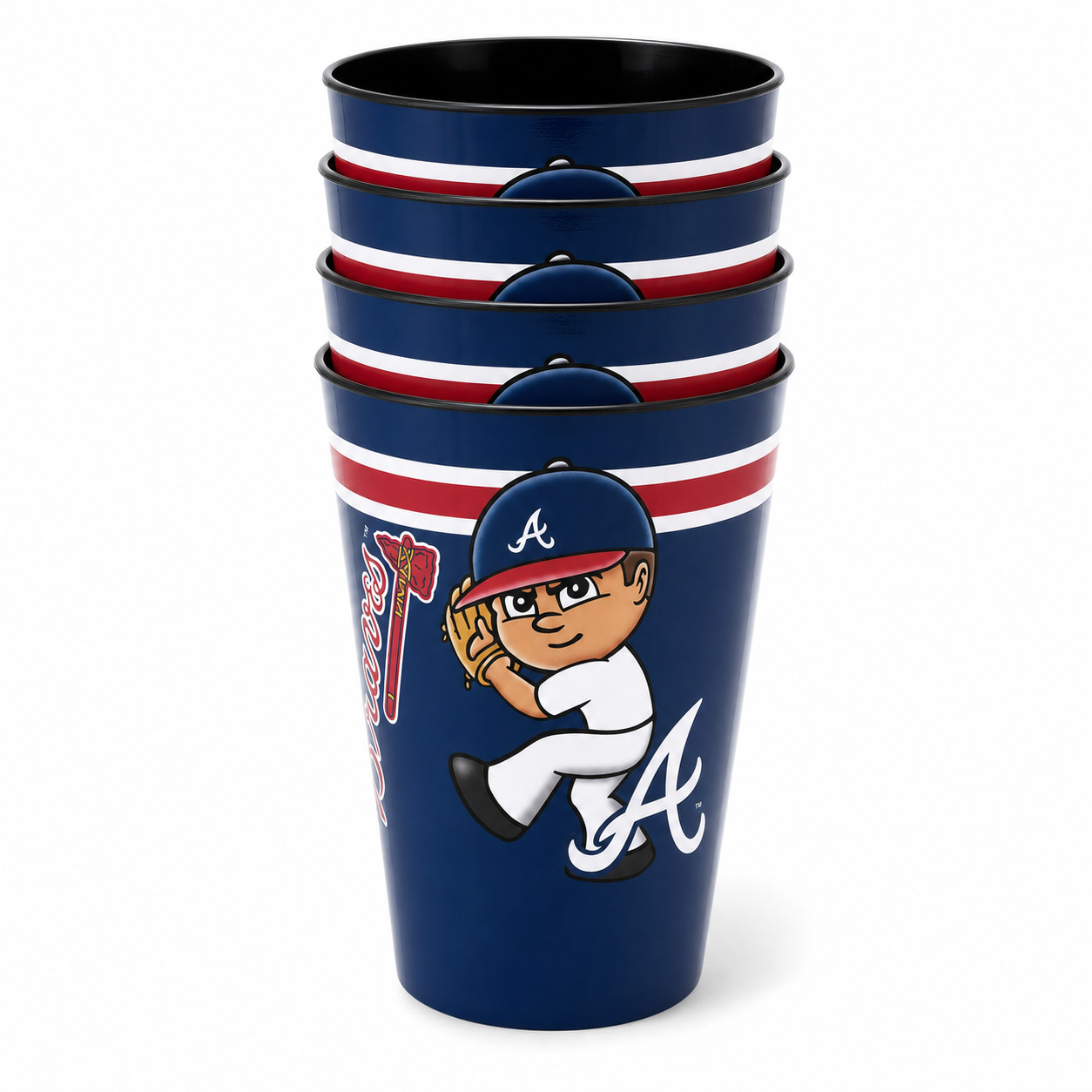 Atlanta Braves Party Cup 4-Pack