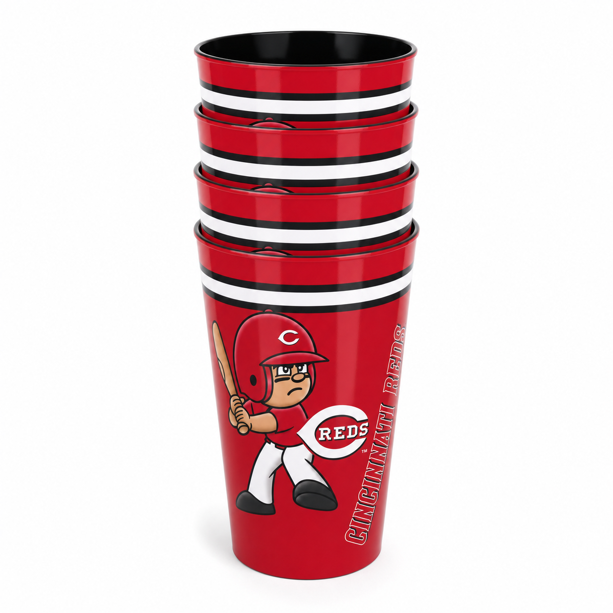 Cincinnati Reds Party Cup 4-Pack