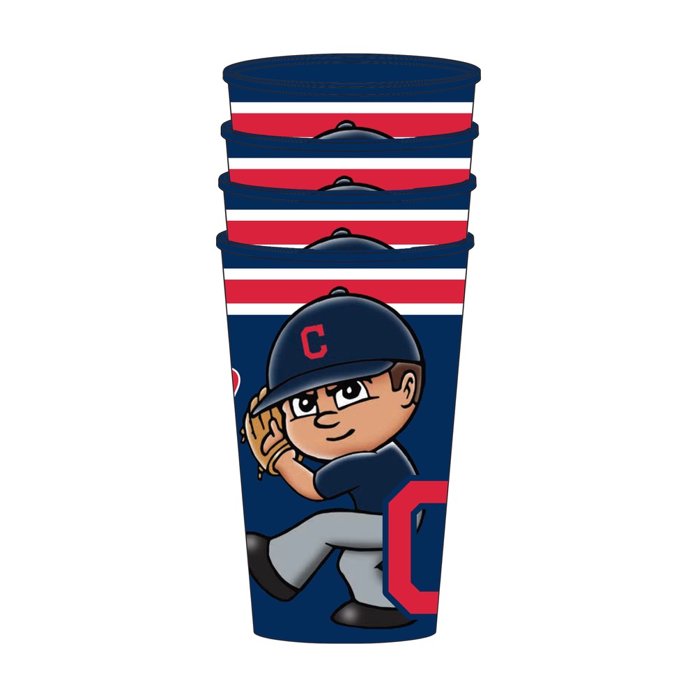 Cleveland Guardians Party Cup 4-Pack