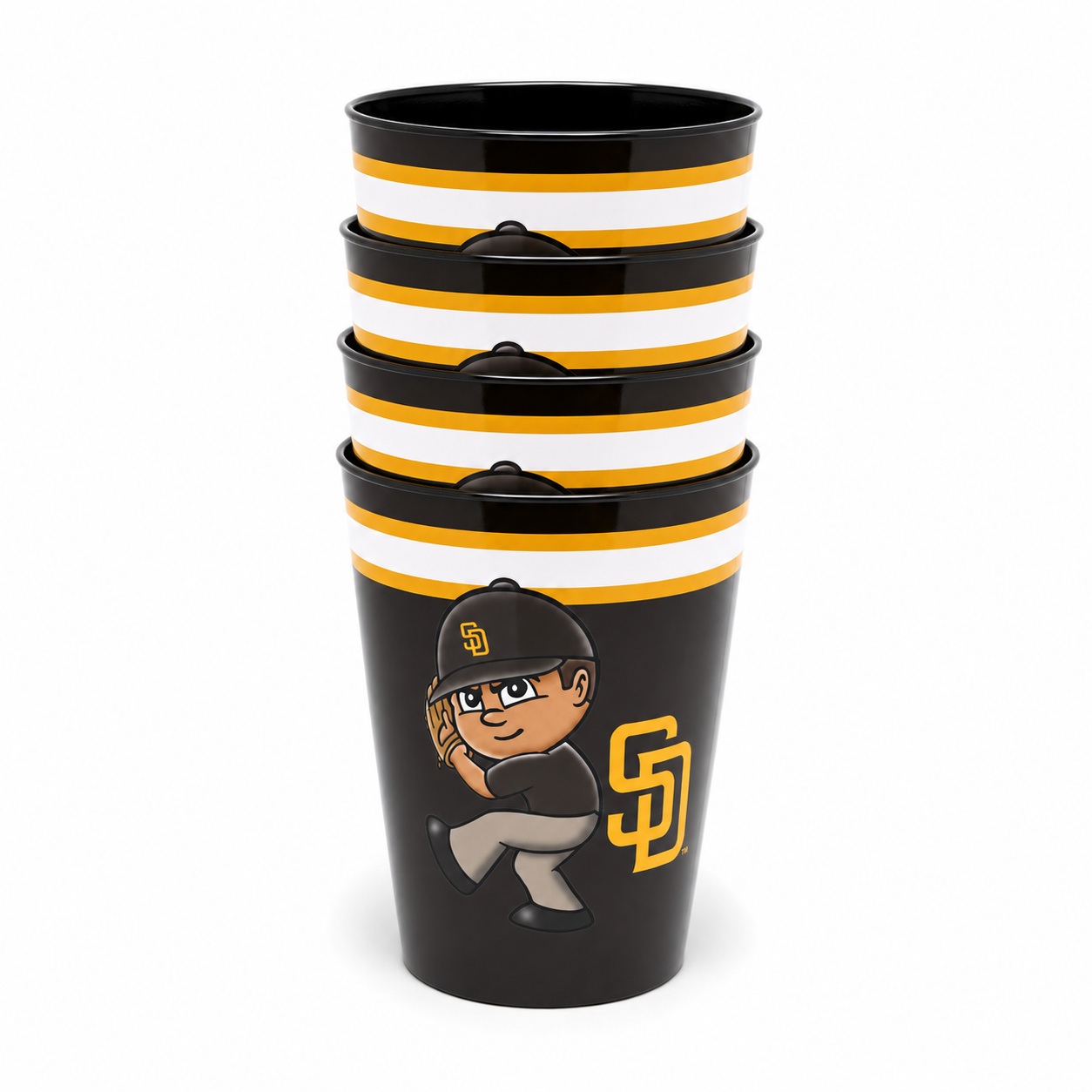 San Diego Padres Party Cup 4-Pack