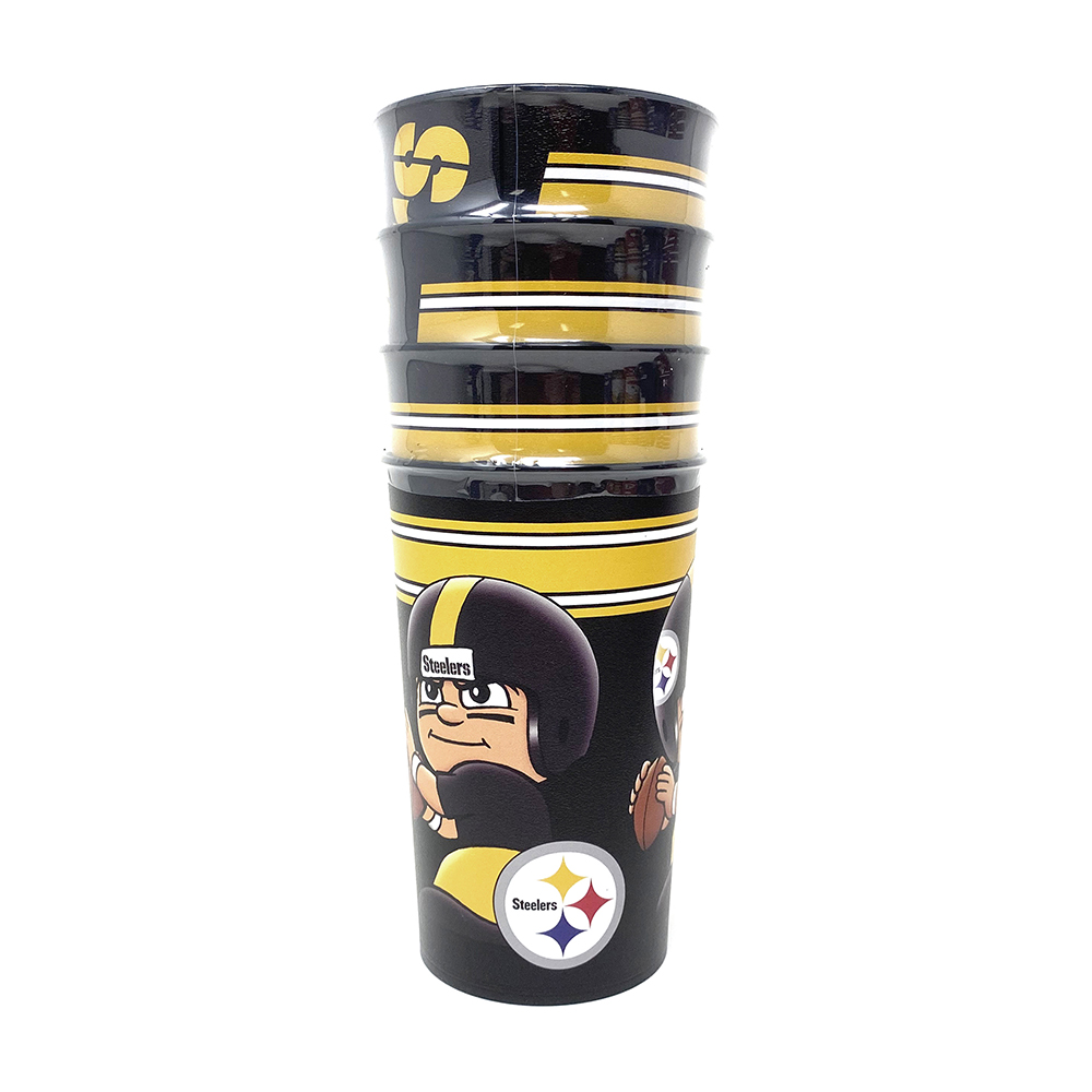 Pittsburgh Steelers Party Cup 4 Pack