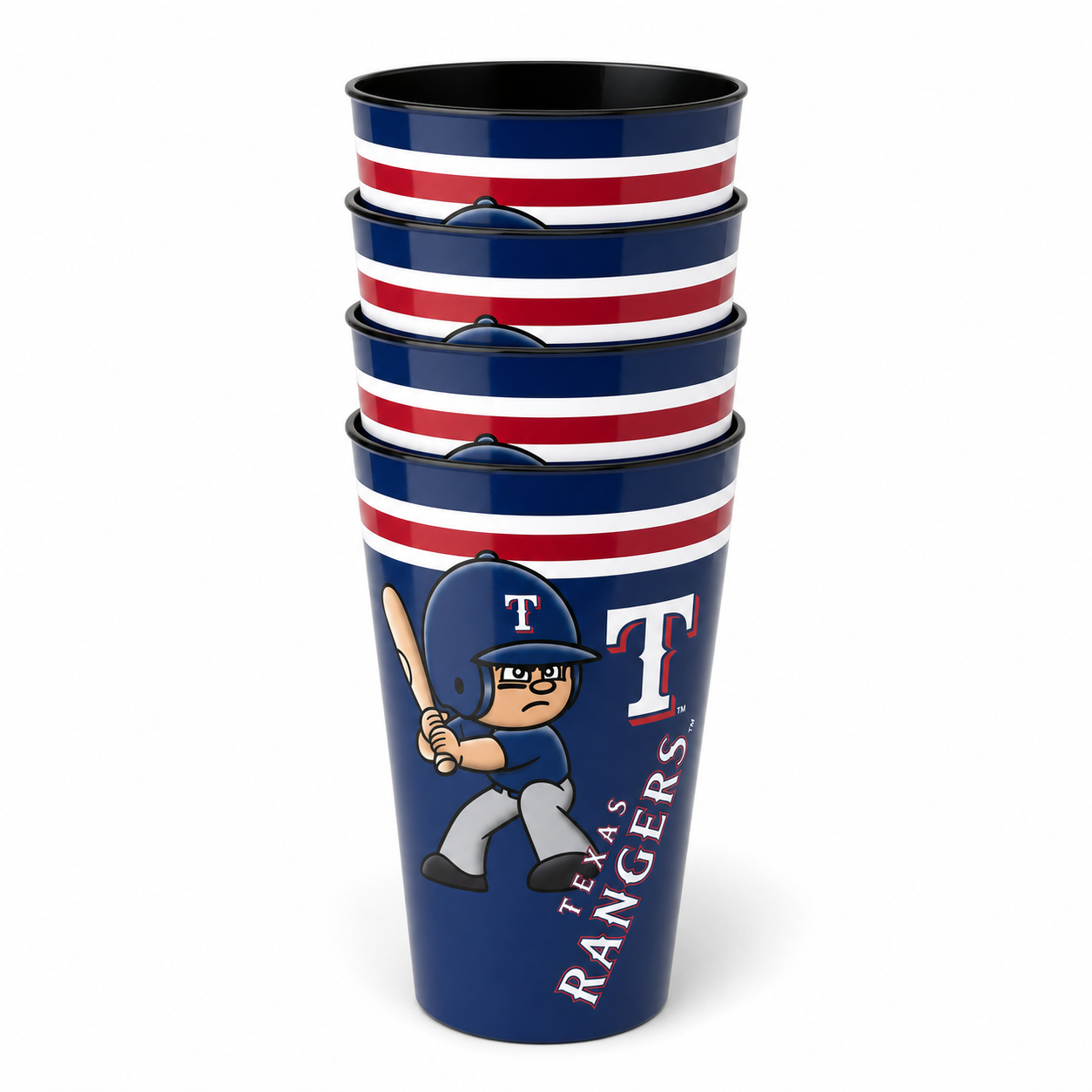 Texas Rangers Party Cup 4-Pack