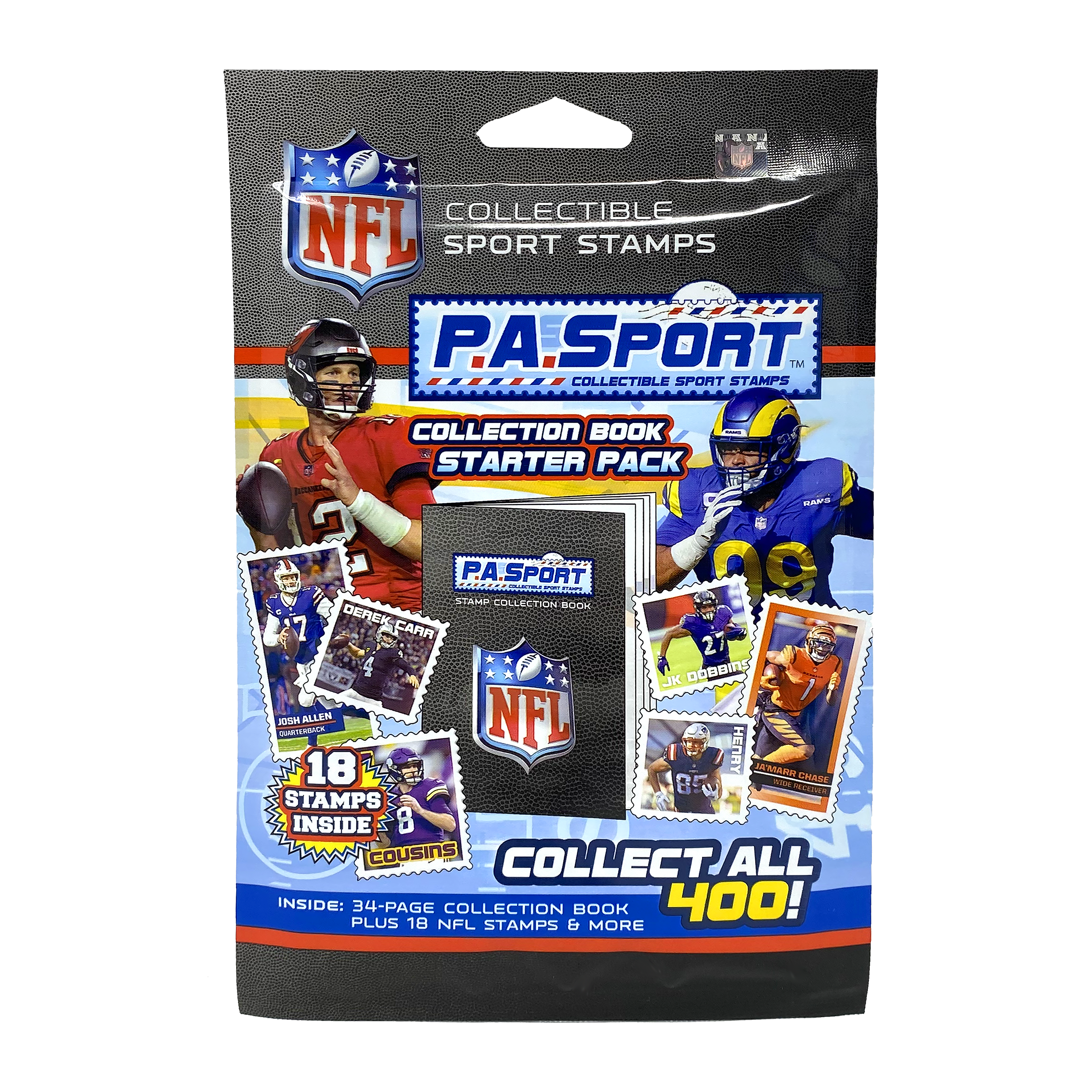 P.A.Sport Stamp Collection Book Starter Pack